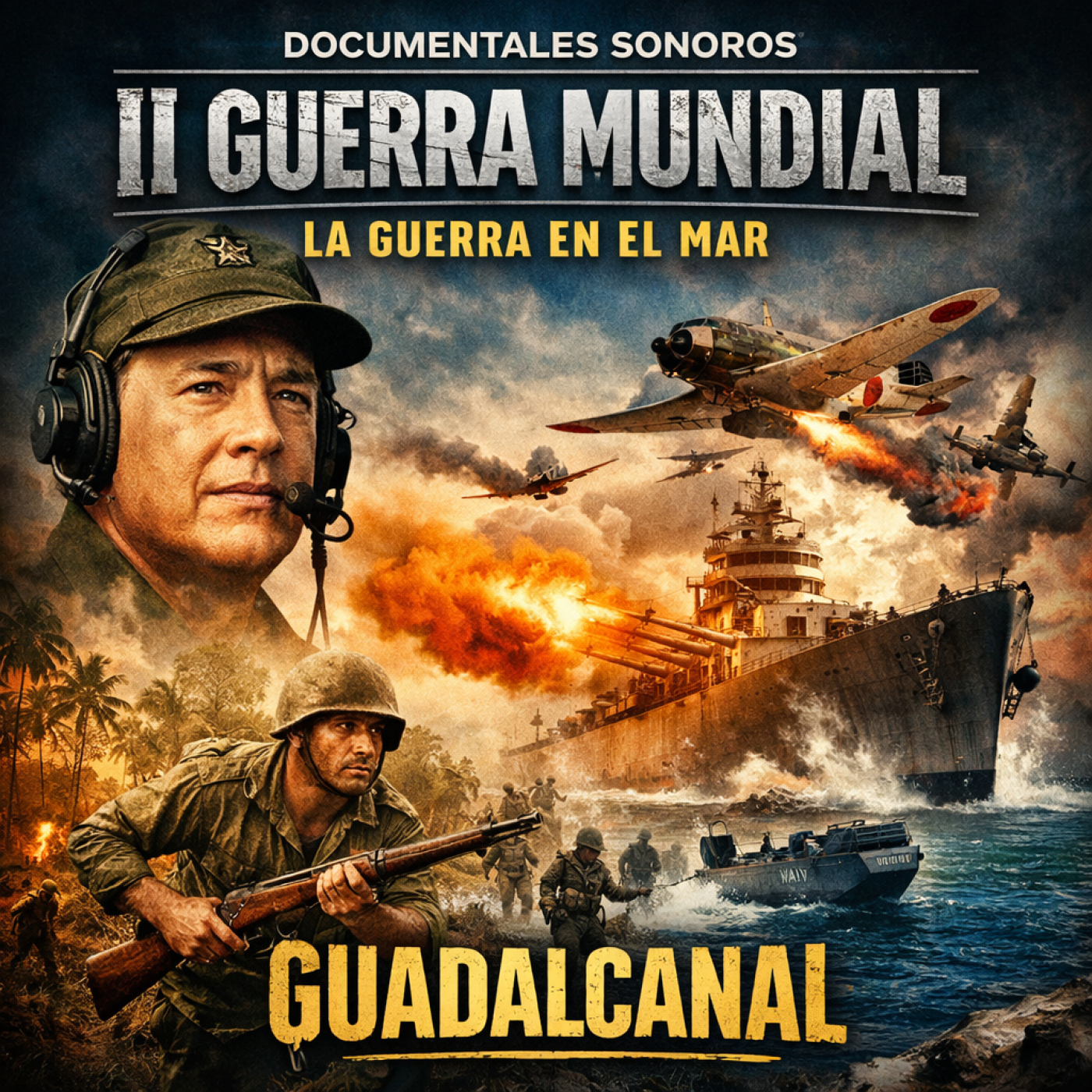 II Guerra Mundial : La guerra en el mar · Guadalcanal episode artwork