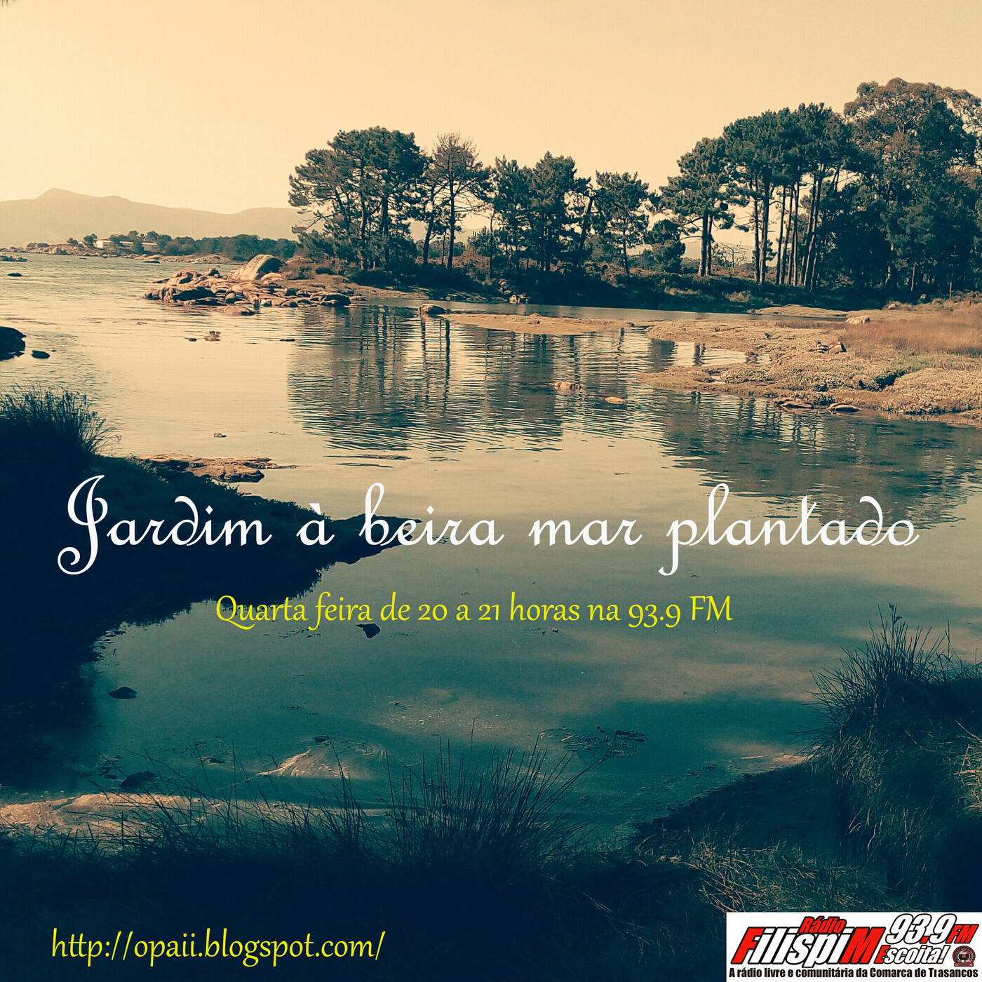 Jardim à beira mar plantado