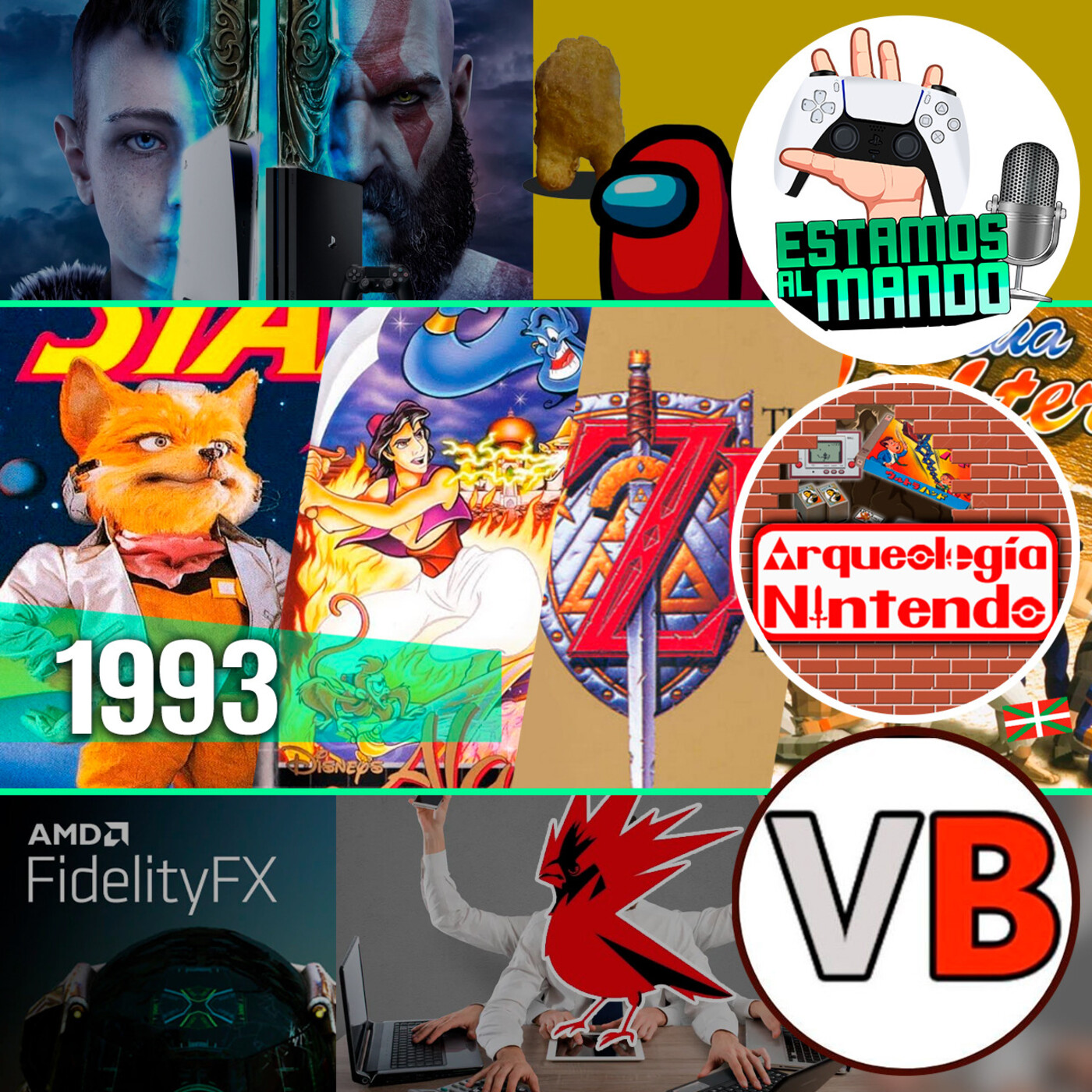 EAM 3-34 Los mejores juegos de 1993, GOW Ragnarok multigeneracional es malo? AMD Fidelity Super Resolution