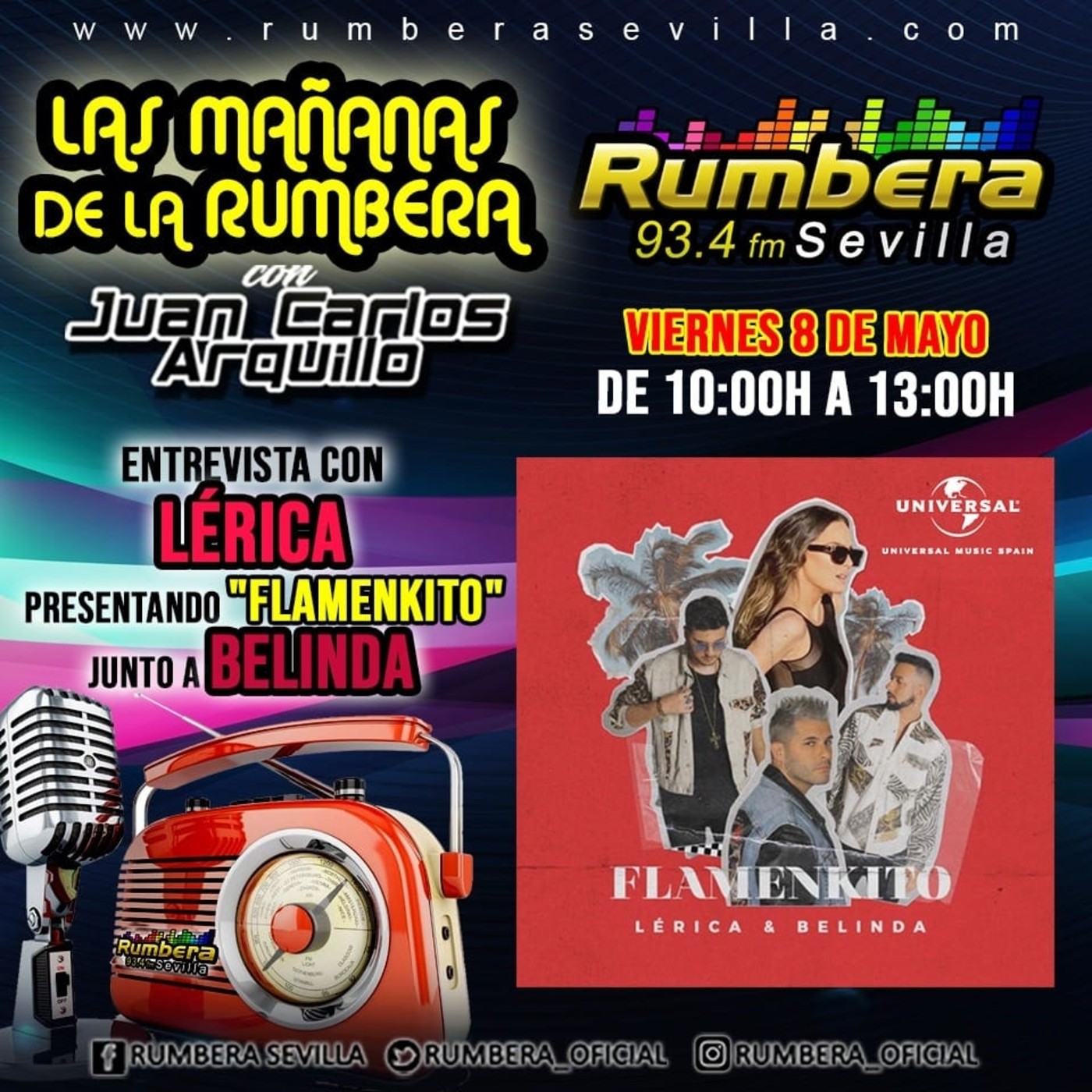 LAS MAÑANAS DE RUMBERA SEVILLA 93.4 FM