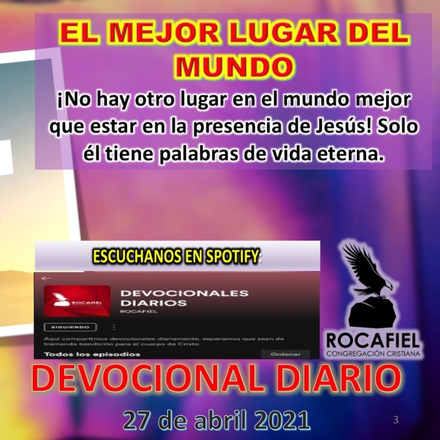 DEVOCIONALES DIARIOS