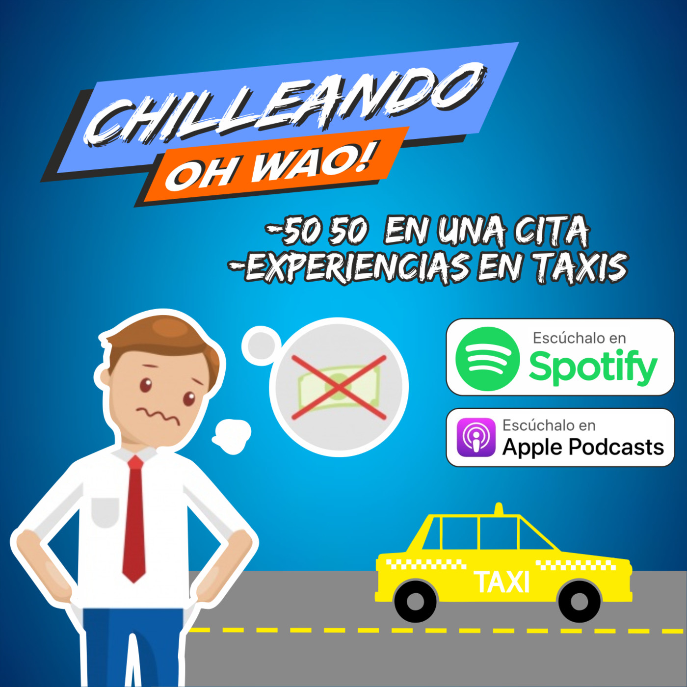 Experiencia en taxi, pagarÍas la mitad de la cuenta...-