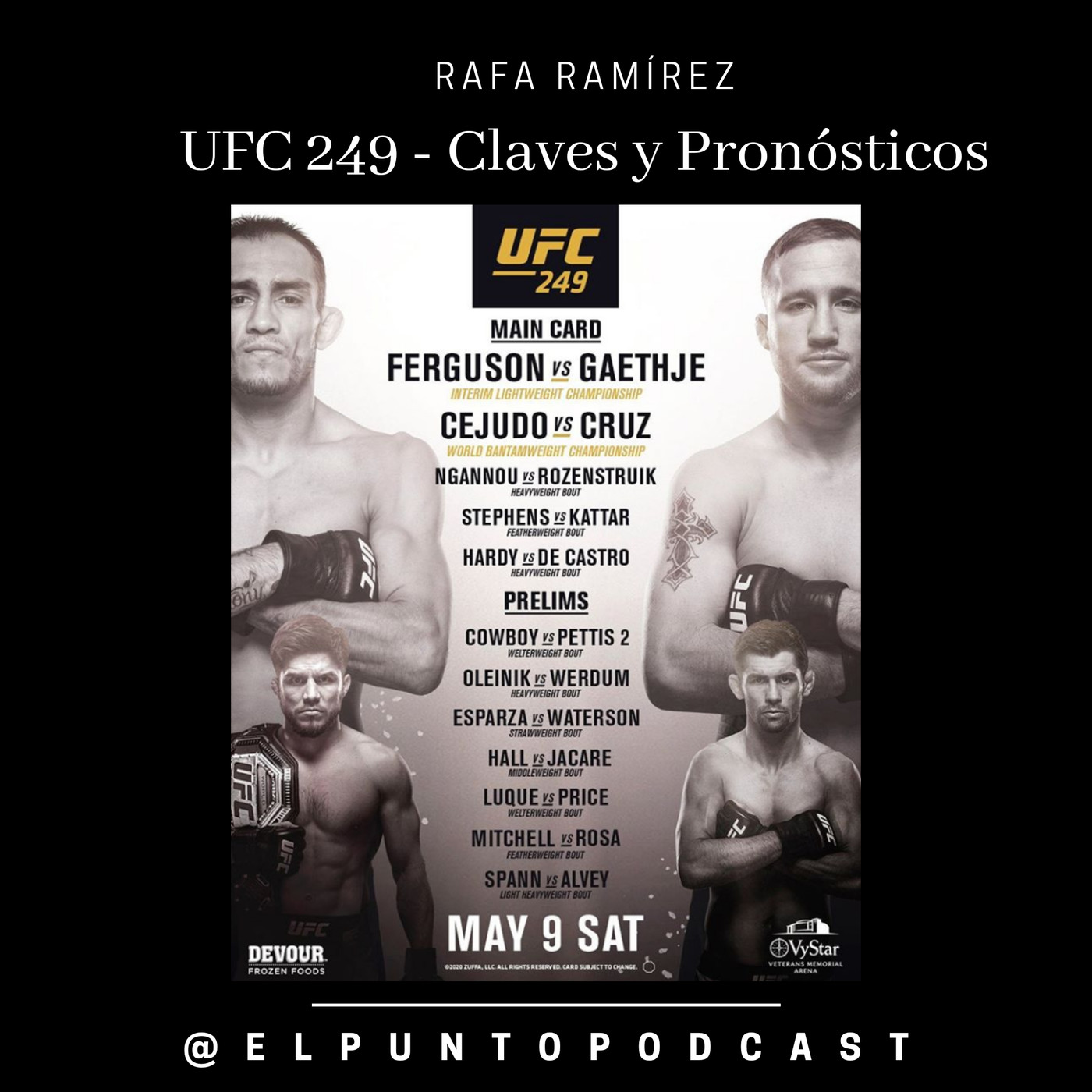 UFC 249 Henry Cejudo vs Dominick Cruz PREVIA episode artwork