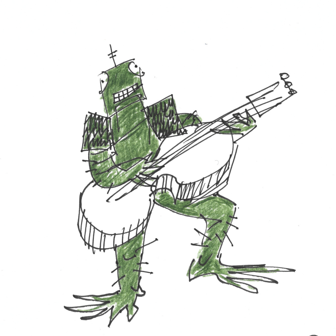 Marcianos que nos tocan las guitarras