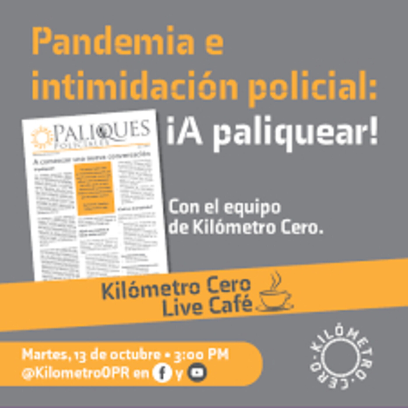 Paliqueando en viernes por la tarde con Kilómetro 0 episode artwork
