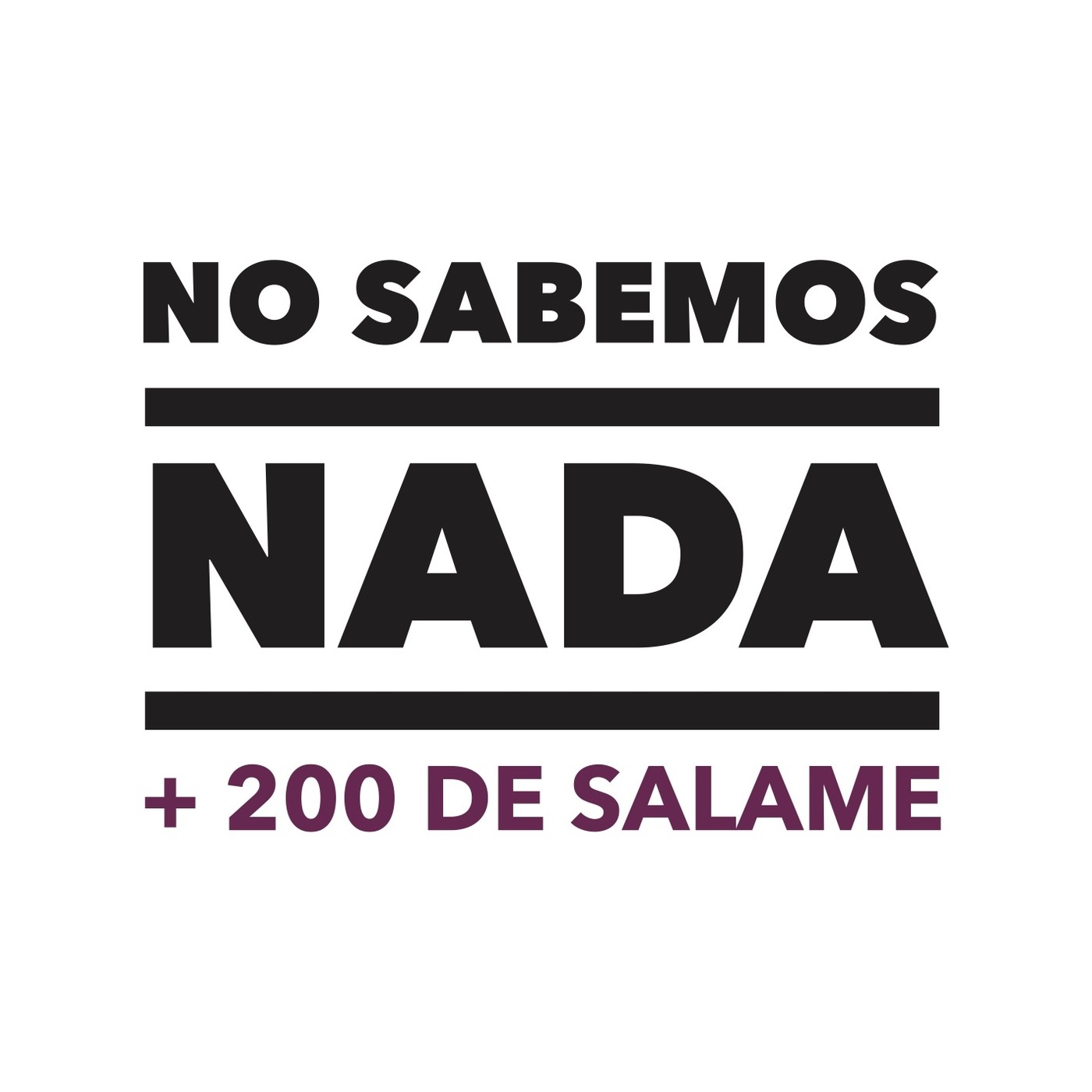 No Sabemos Nada
