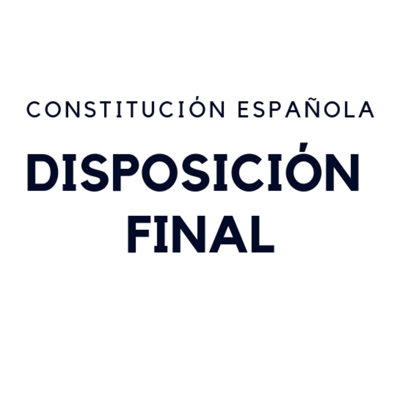 Constitución Española para Estudiar