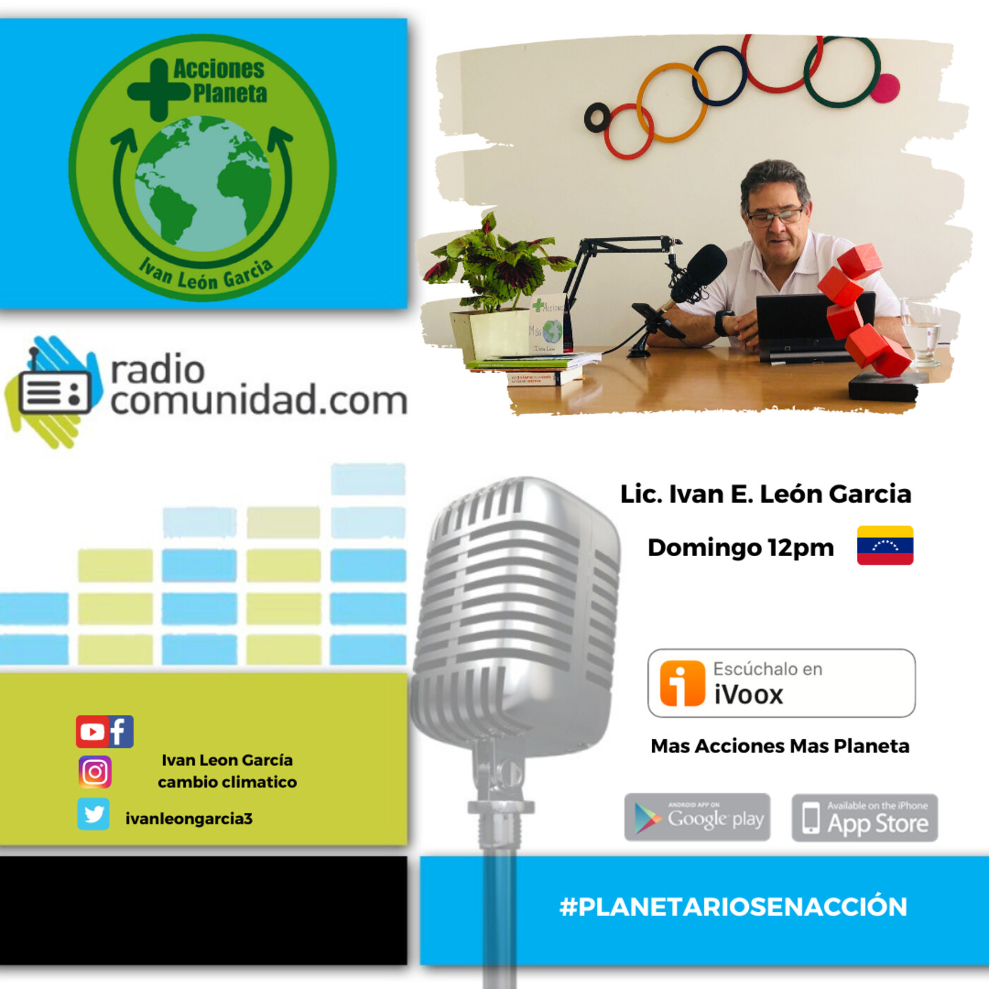 Mas Acciones Mas Planeta por Ivan Leon Garcia
