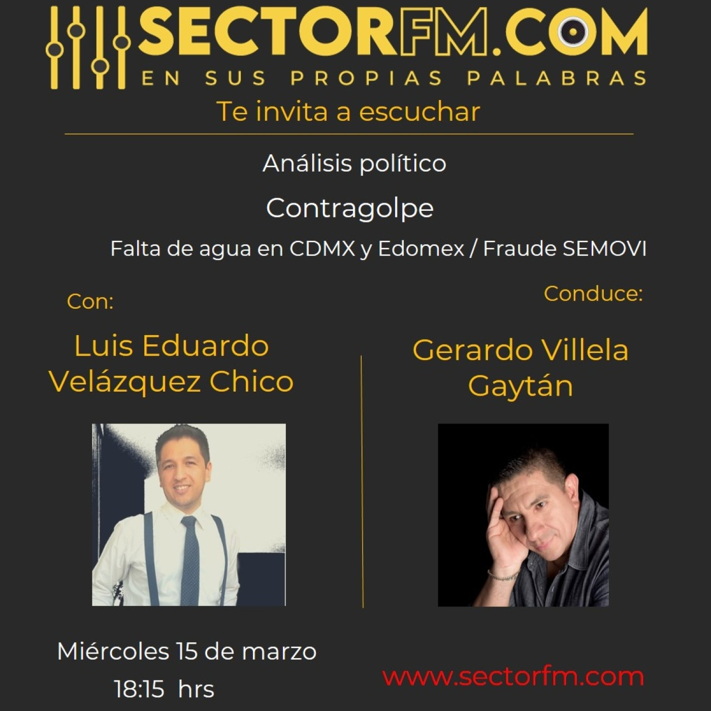 Época de estiaje derivará en sequía en la CDMX análisis de Luis Eduardo Velázquez 15-03-23 episode artwork