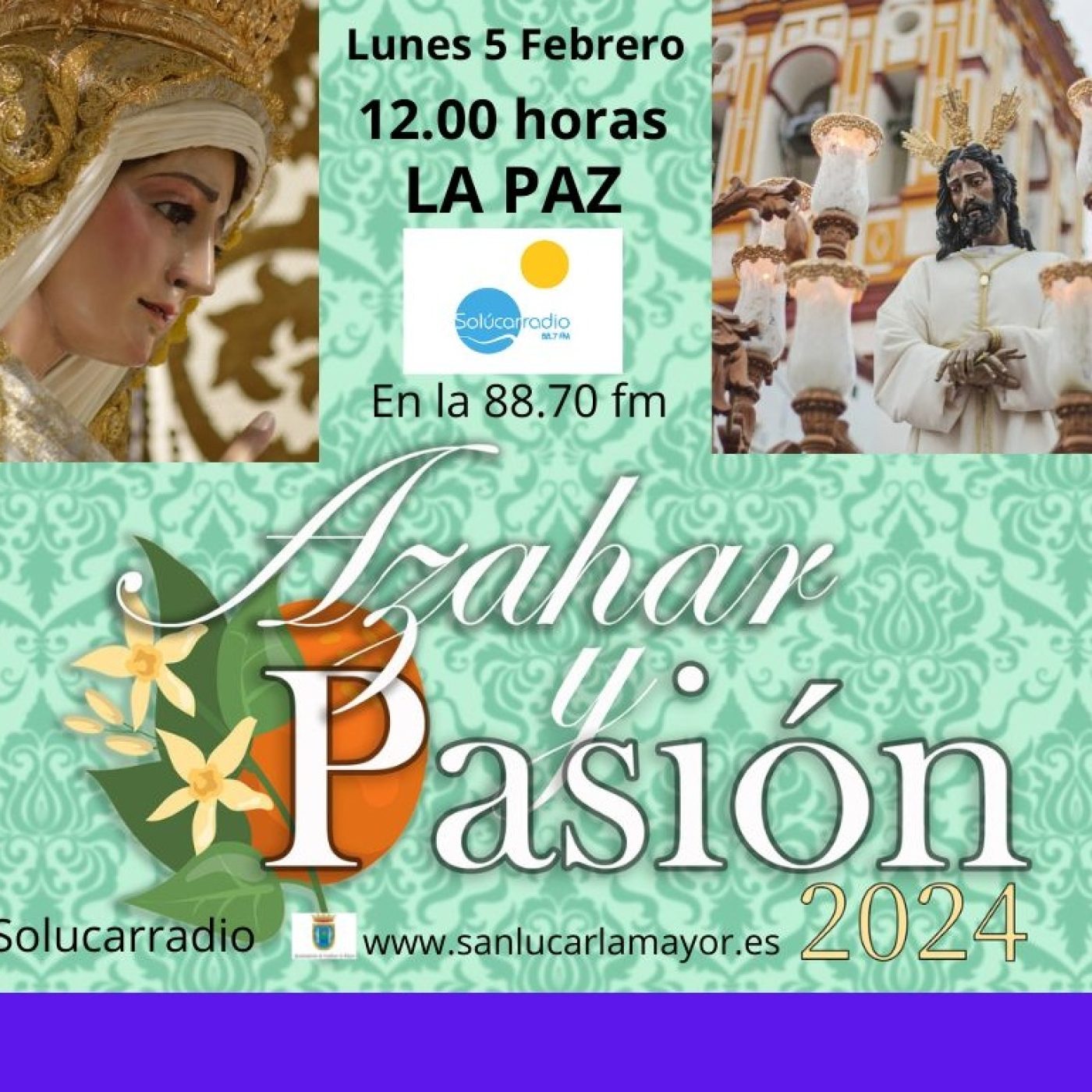 AUDIO Azahar y Pasión 2024 Hdad de la Paz 5 febrero episode artwork