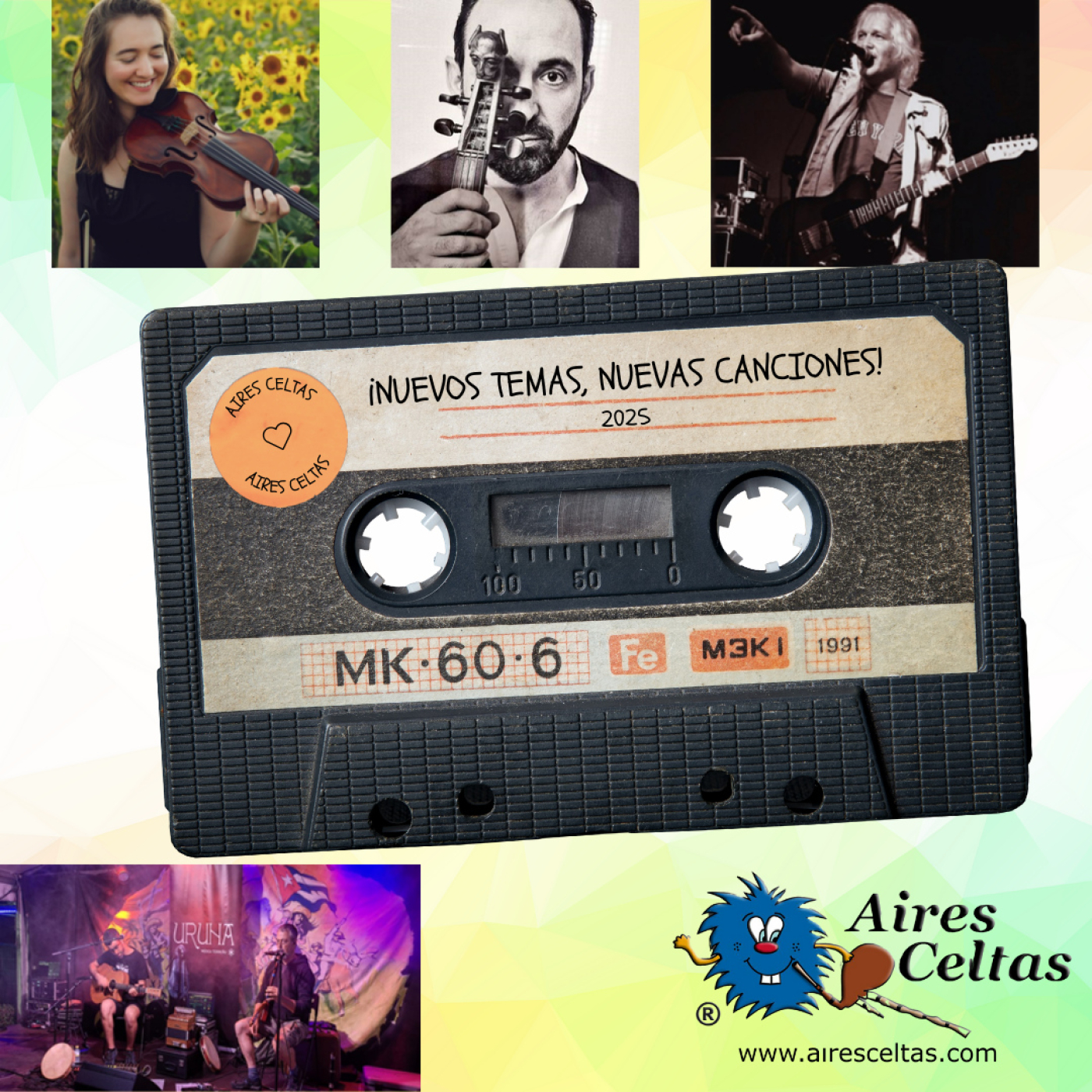 Aires Celtas 29-03-2025 - NUEVOS TEMAS, NUEVAS CANCIONES episode artwork