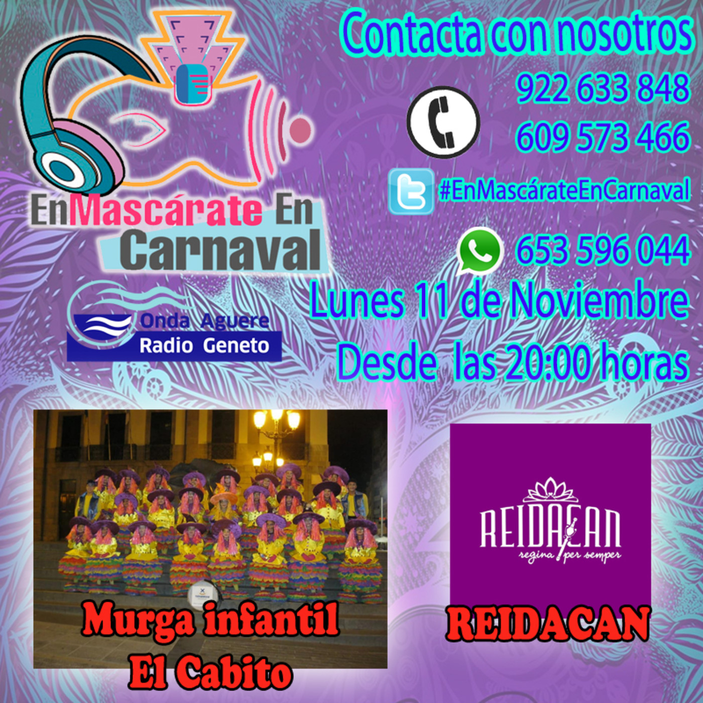 Enmascárate en Carnaval
