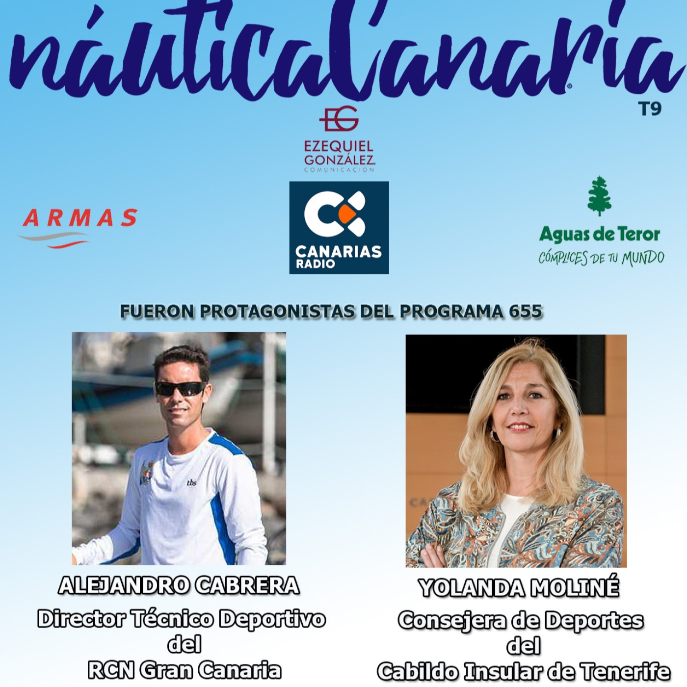 Náutica Canaria - Canarias Radio.- 655 .. Entrevistamos a Alejandro Cabrera y a Yolanda Moliné episode artwork