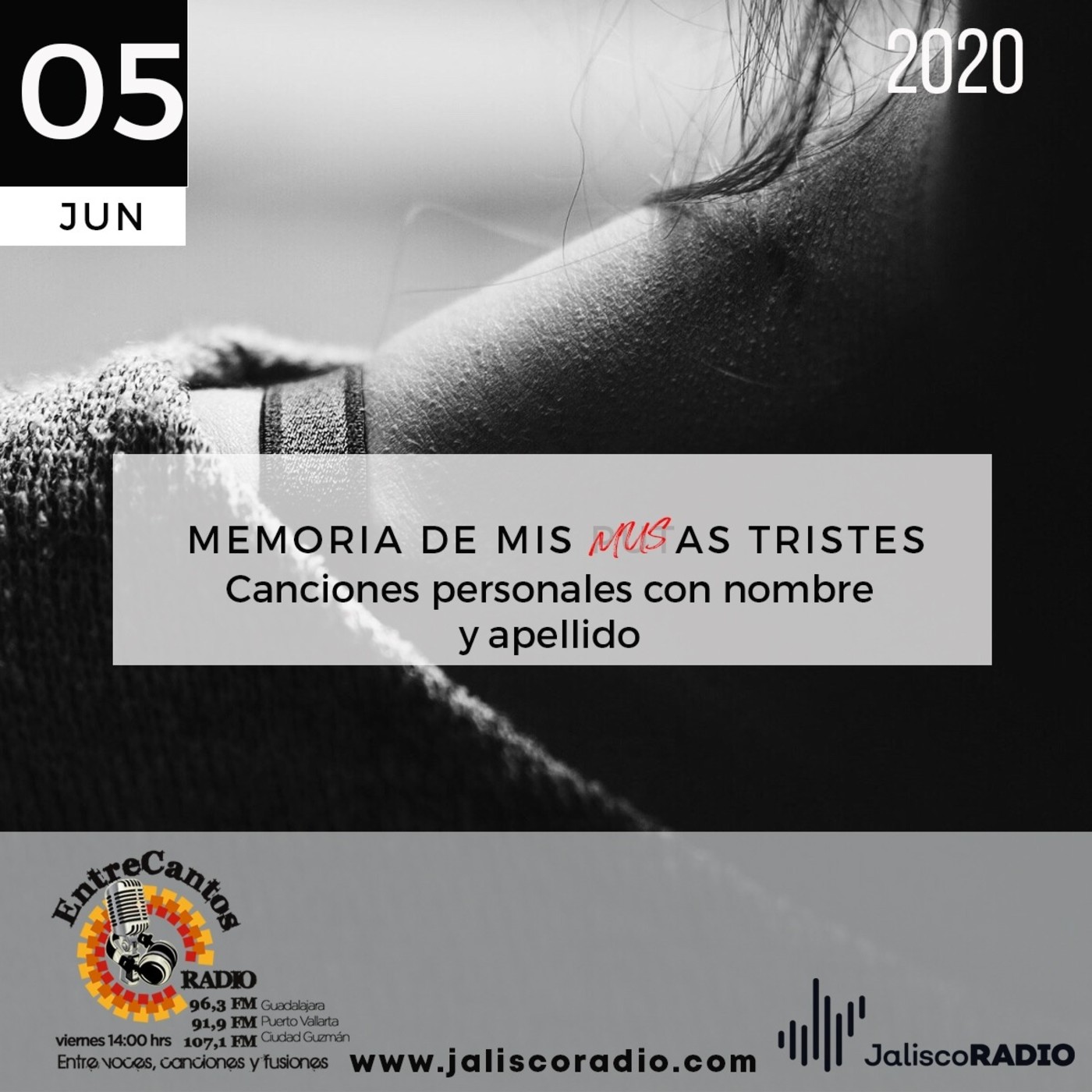 Programa Entrecantos 05 de junio, 2020: Memoria de mis Musas Tristes episode artwork