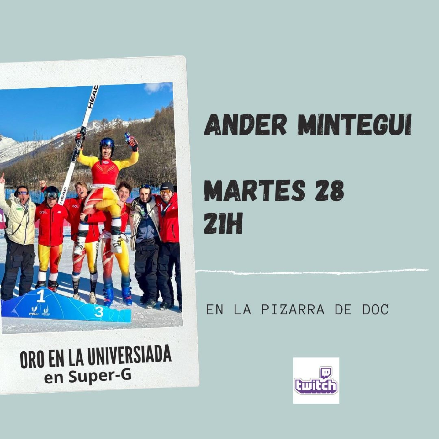 Hablamos con Ander Mintegui, campeón de Super-G en la Universiada de Turín episode artwork