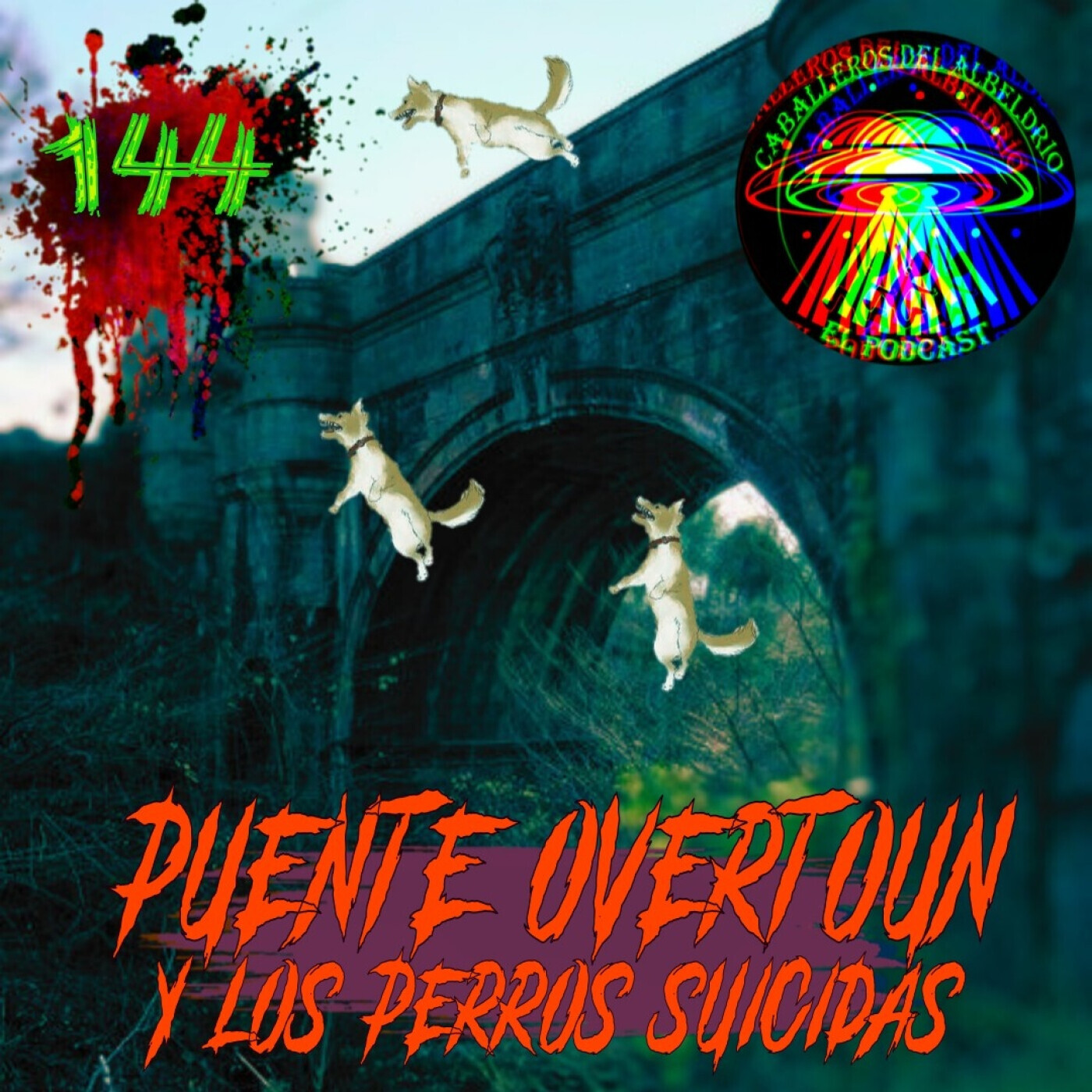 C144: El Puente de los Perros Suc1d4s "El Puente Overtoun" episode artwork