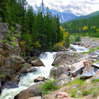 Arroyo en la Montaña