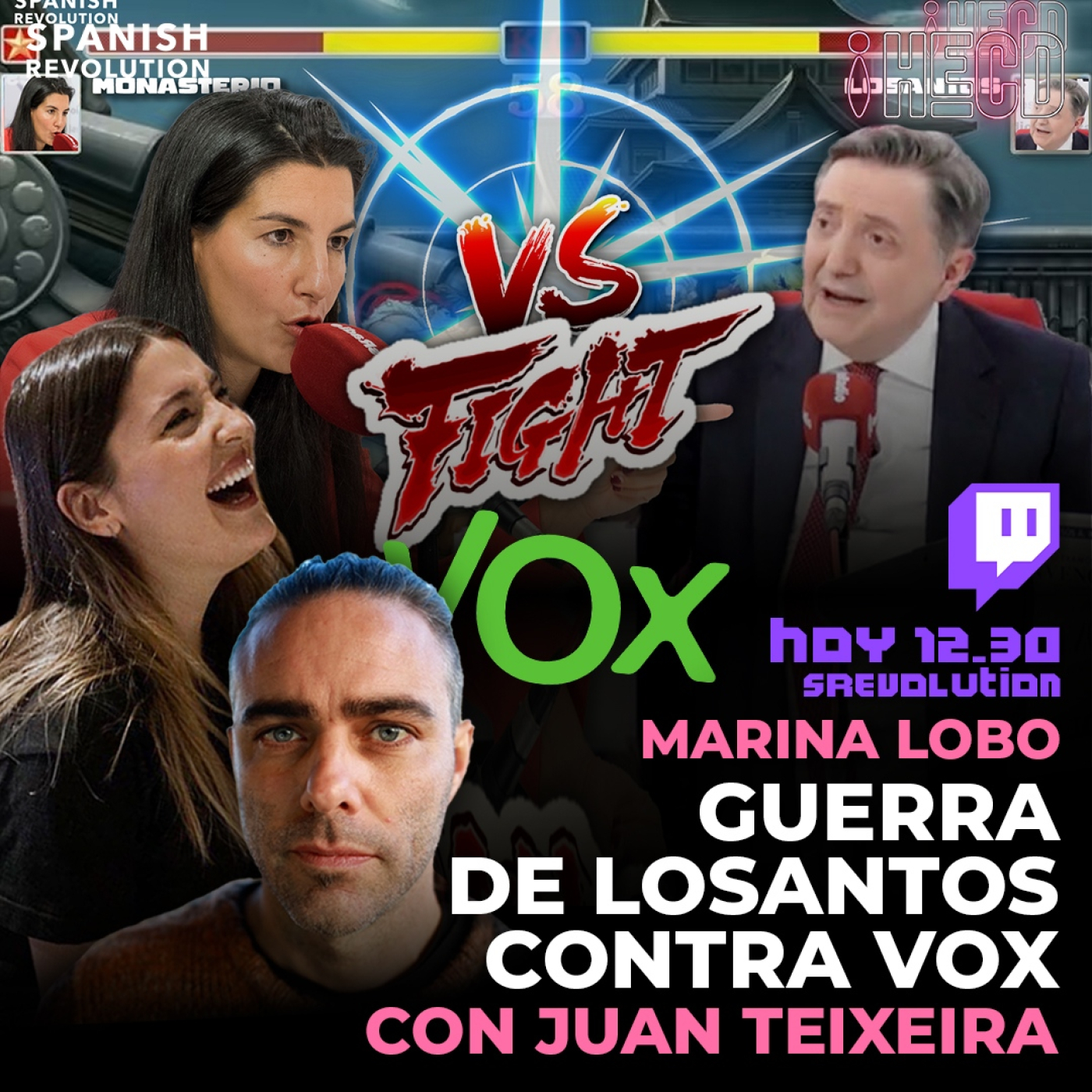 HECD 194-Fachawars Losantos vs Vox+manipulación mediática+los iphone del congreso+noticias climáticas con Juan Teixeira