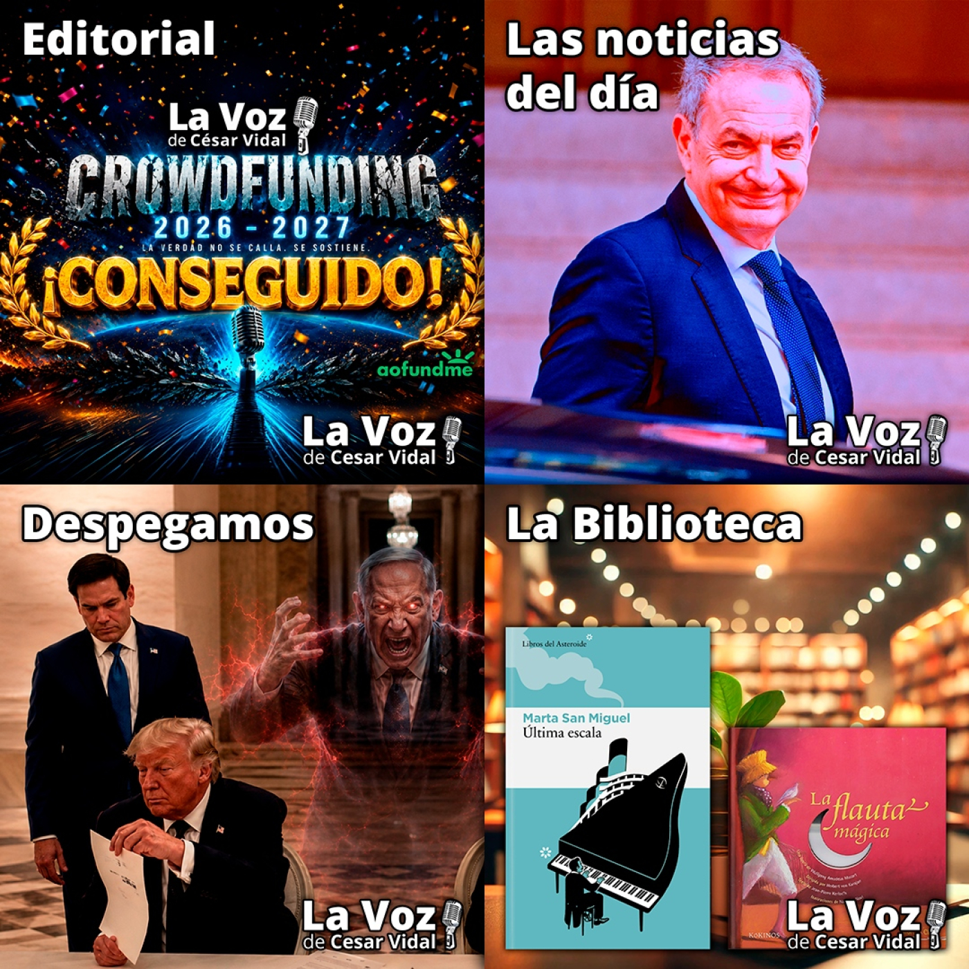 Programa Completo de La Voz de César Vidal - 18/06/26 episode artwork