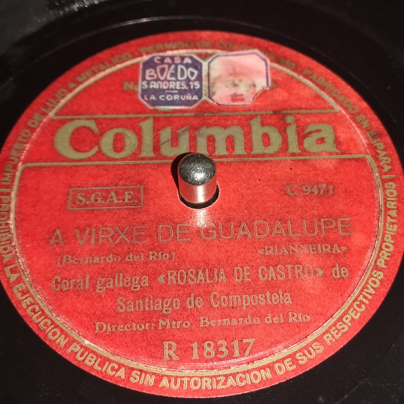 Sección Modia. Gravacións históricas