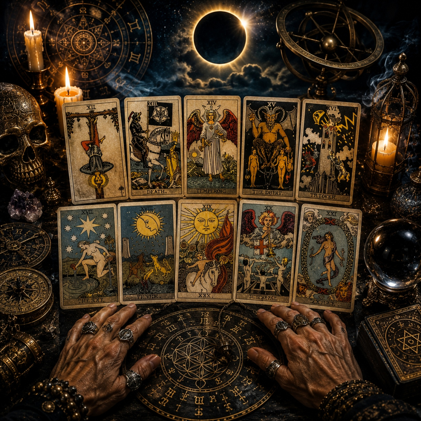 Voces del Misterio EXPRESS: Los últimos Arcanos Mayores del Tarot y el misterio de sus símbolos ocultos (2ª. Parte) episode artwork