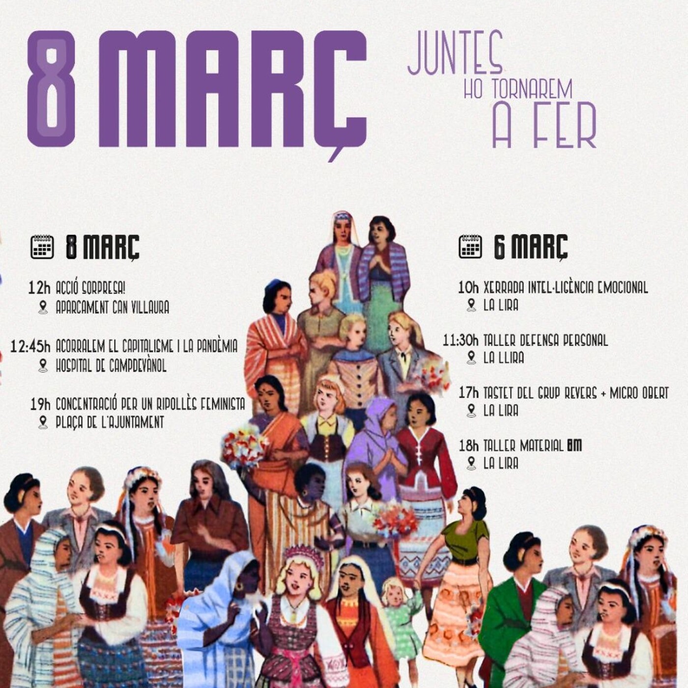 Repassem les activitats de la Plataforma Ripollès Feminista perl 6 i 8 de març episode artwork