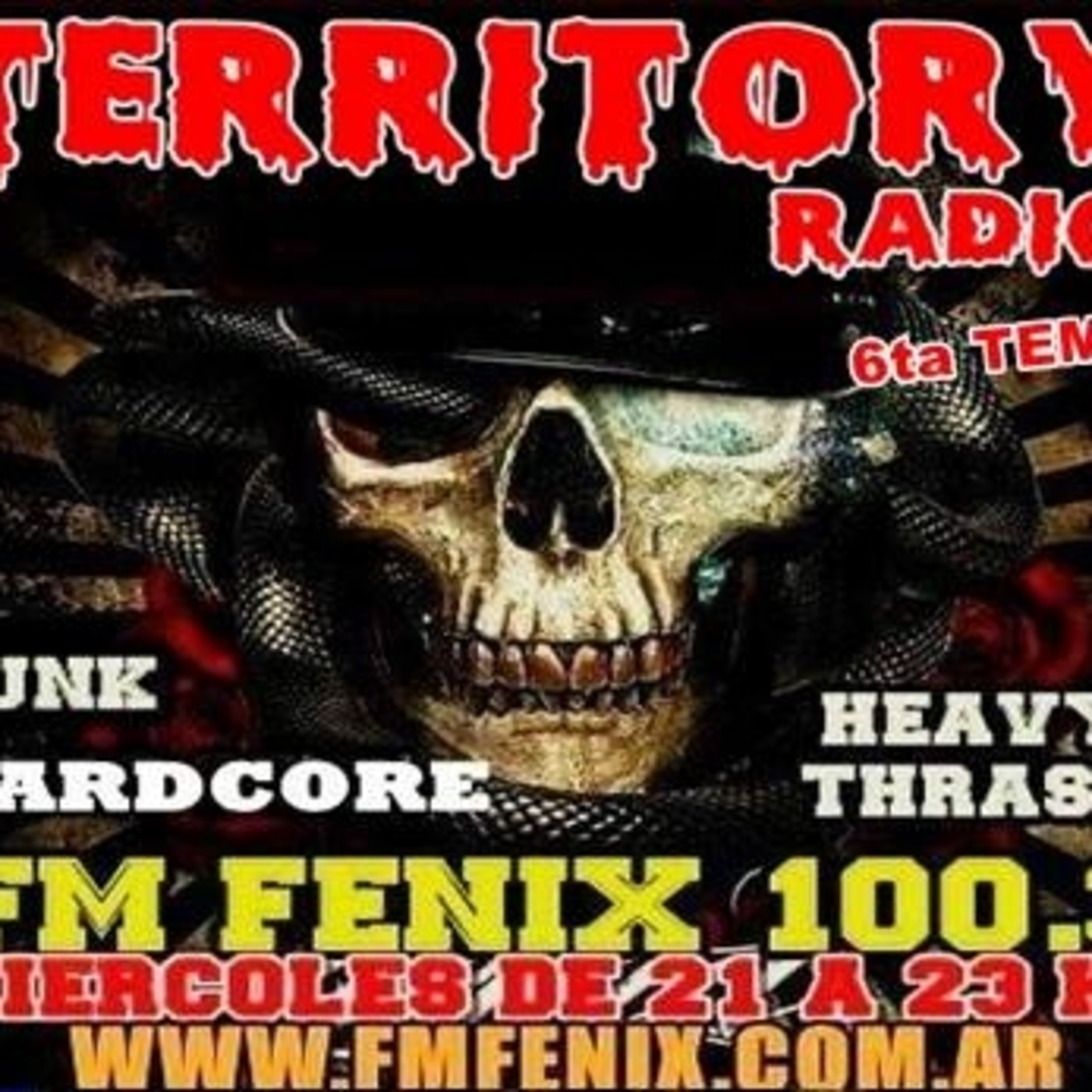 TERRITORY RADIO 223 (08-05-2019) TODOS TUS MUERTOS - LA FERIA DEL LIBRO HEAVY episode artwork