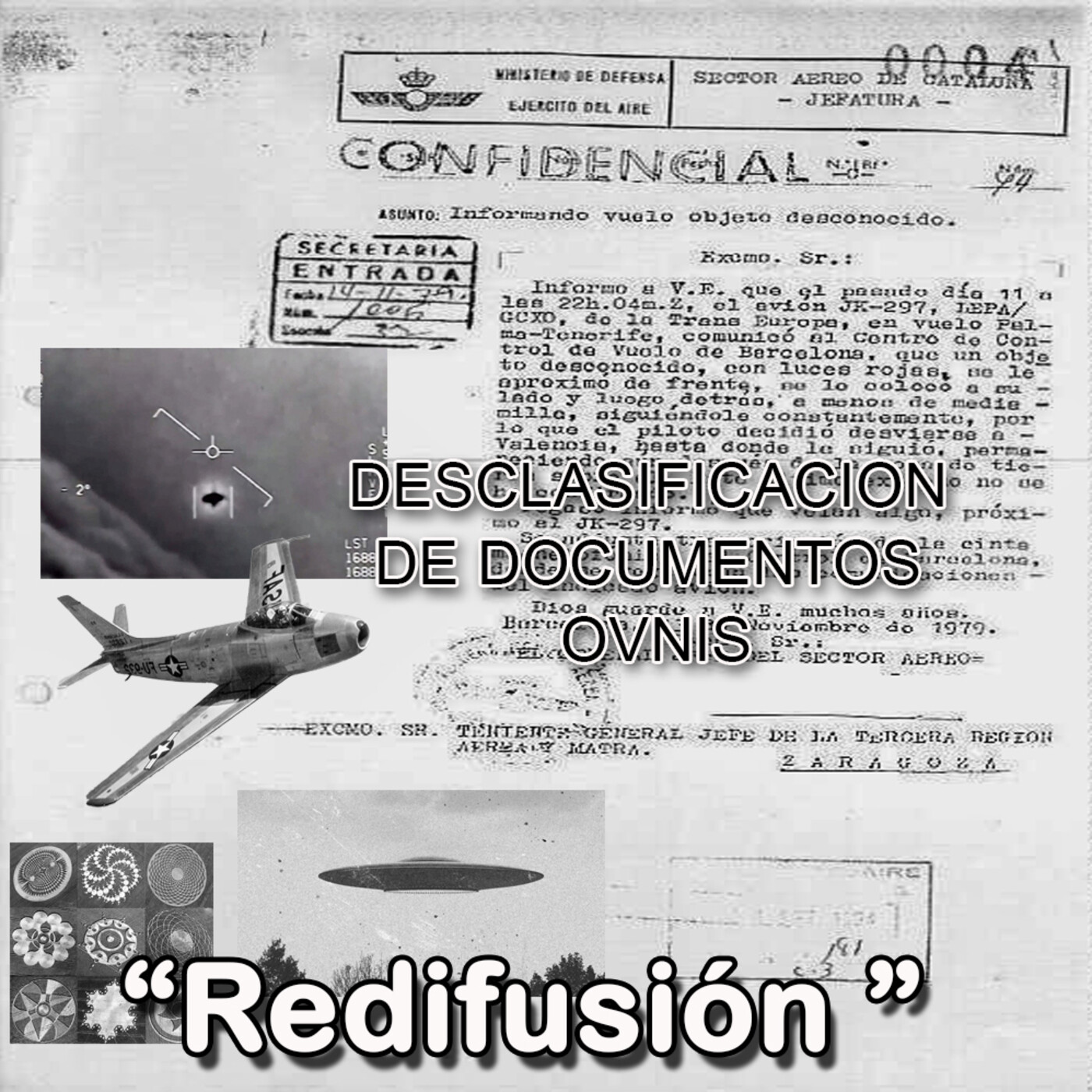 “INCIDENTE COMANDANTE JUAN REYES, OVNI GIGANTE SOBRE VIGO //DESCLASIFICACIÓN DE DOCUMENTOS OVNIS(redifusión)