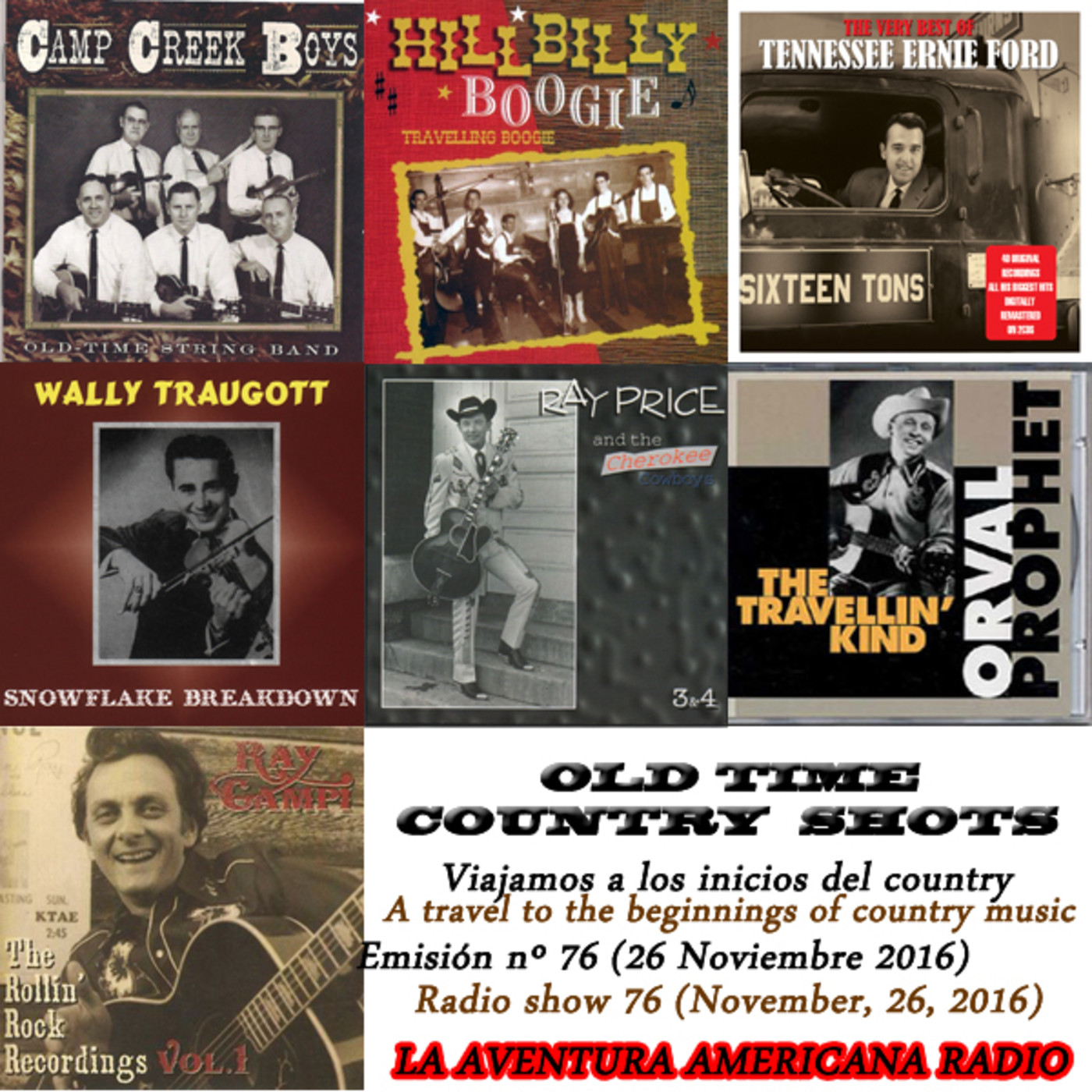 76- Old Time Country Shots (26 Noviembre 2016)