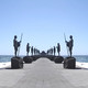 Prados con estatuas