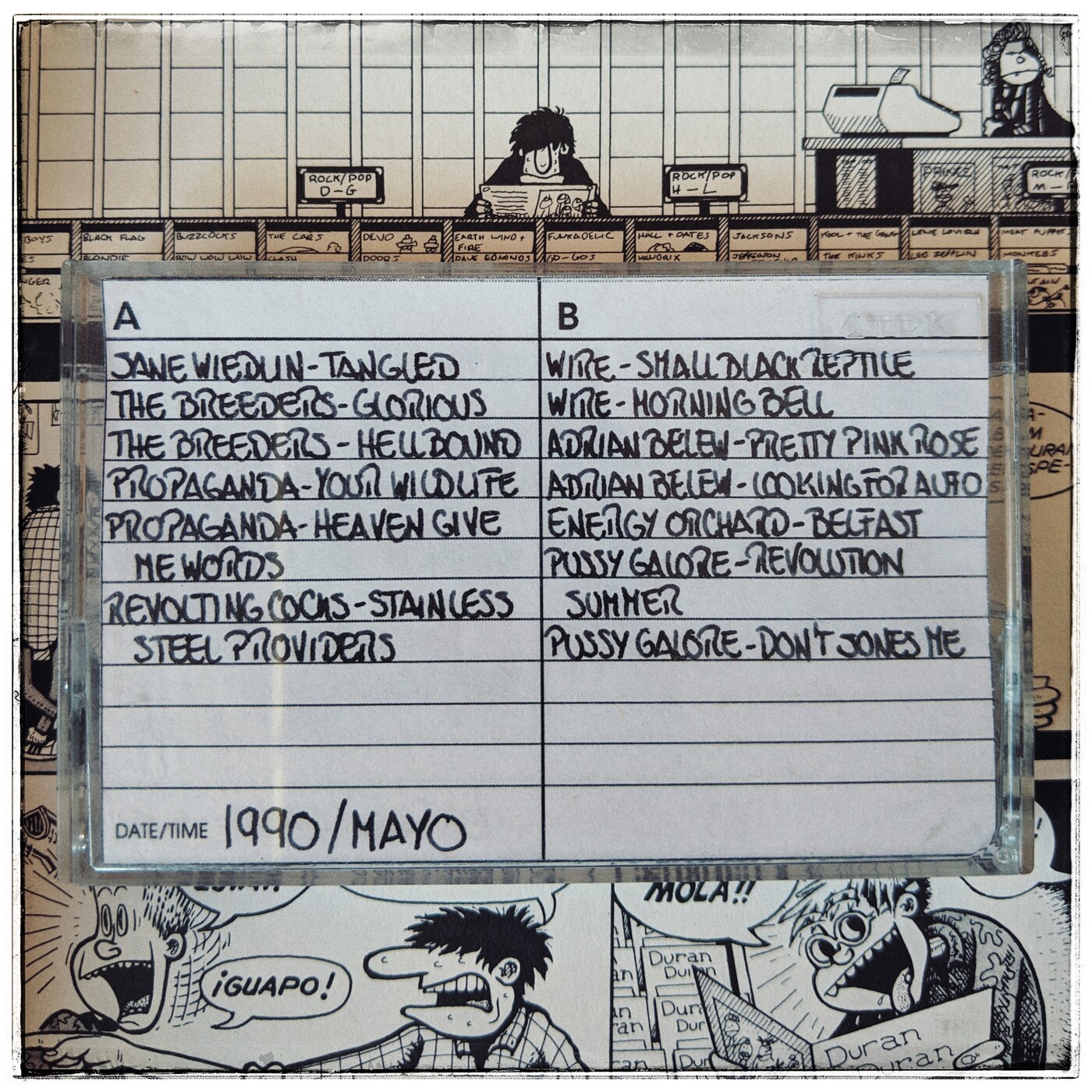 TDK 90s - S01E19 - Mayo 1990 (The Breeders - Wire - Propaganda) episode artwork