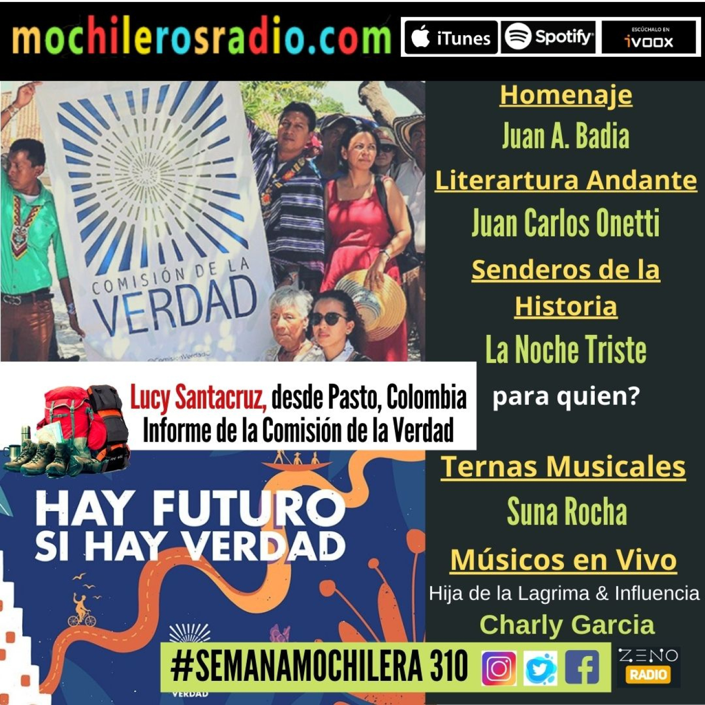 Mochileros 310 - 1 de Julio de 2022 episode artwork