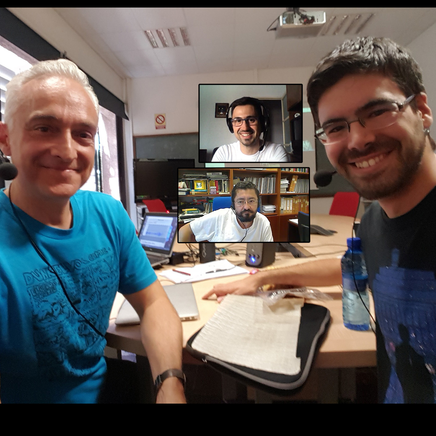 Ep119: Retrocausalidad y el tiempo en cuántica; Nuevo Barión doblemente encantado; Homínidos y nosotros; Señales oyentes