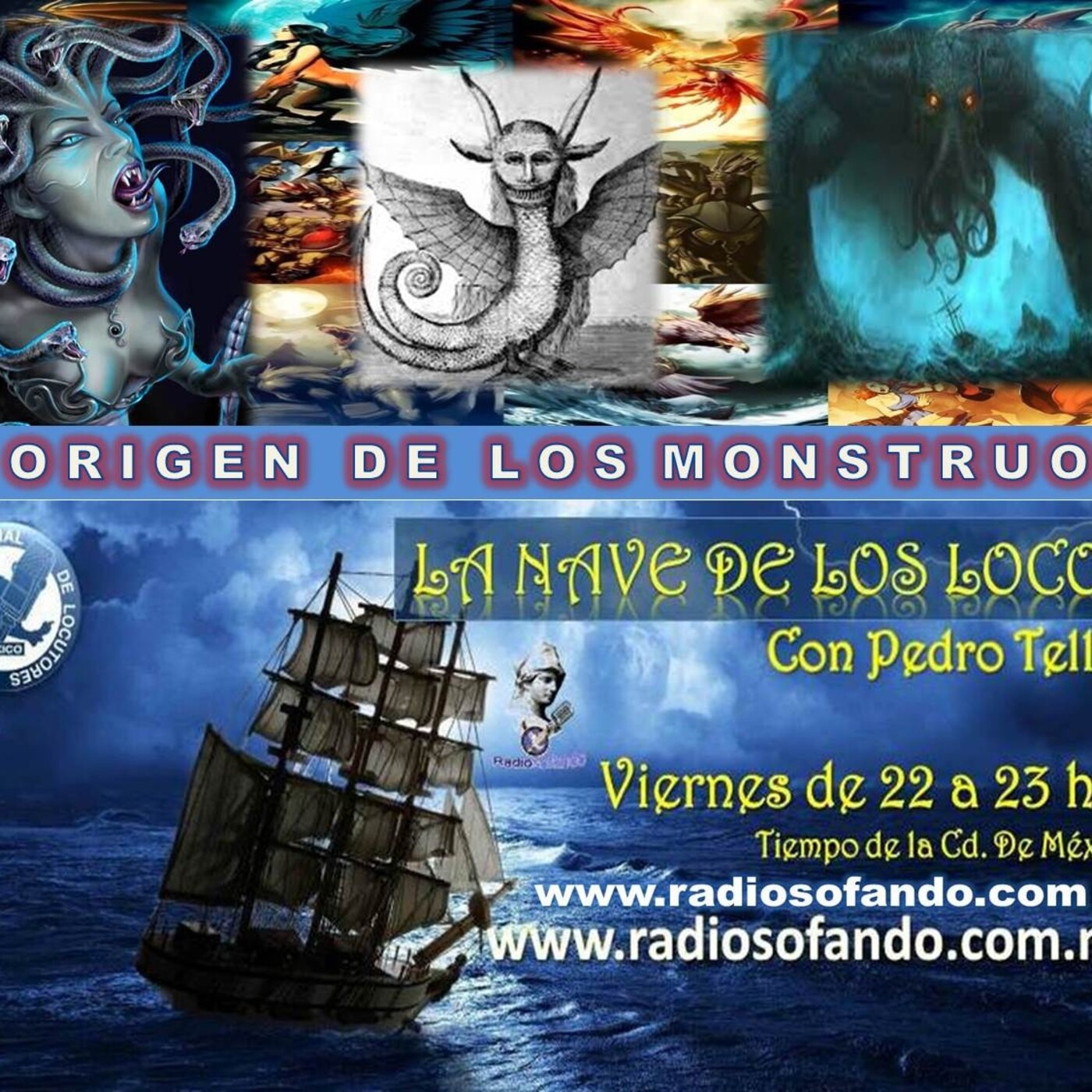 La Nave de los Locos_EL ORIGEN DE LOS MONSTRUOS_13-11-20 episode artwork