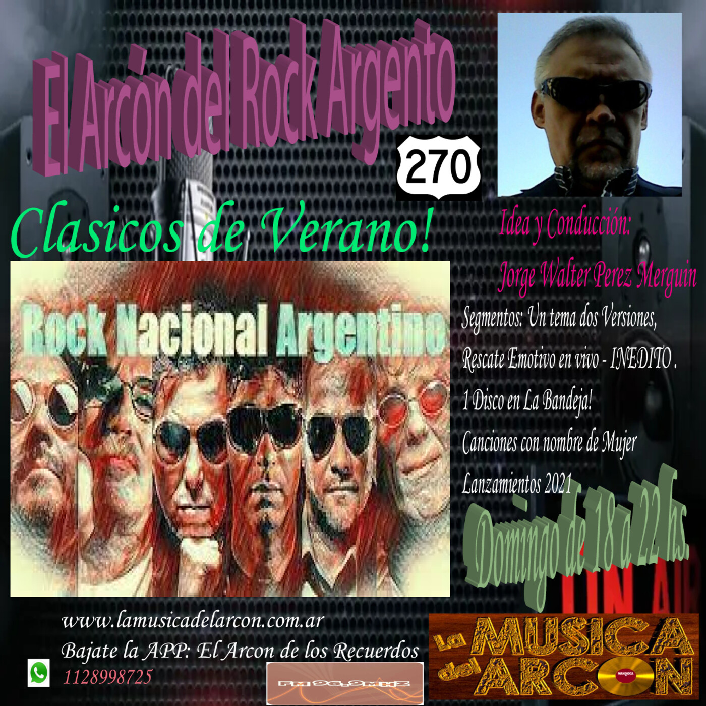 El Arcon del Rock Argento - Emision n° 270 - Clasicos - 09-01-2021 episode artwork