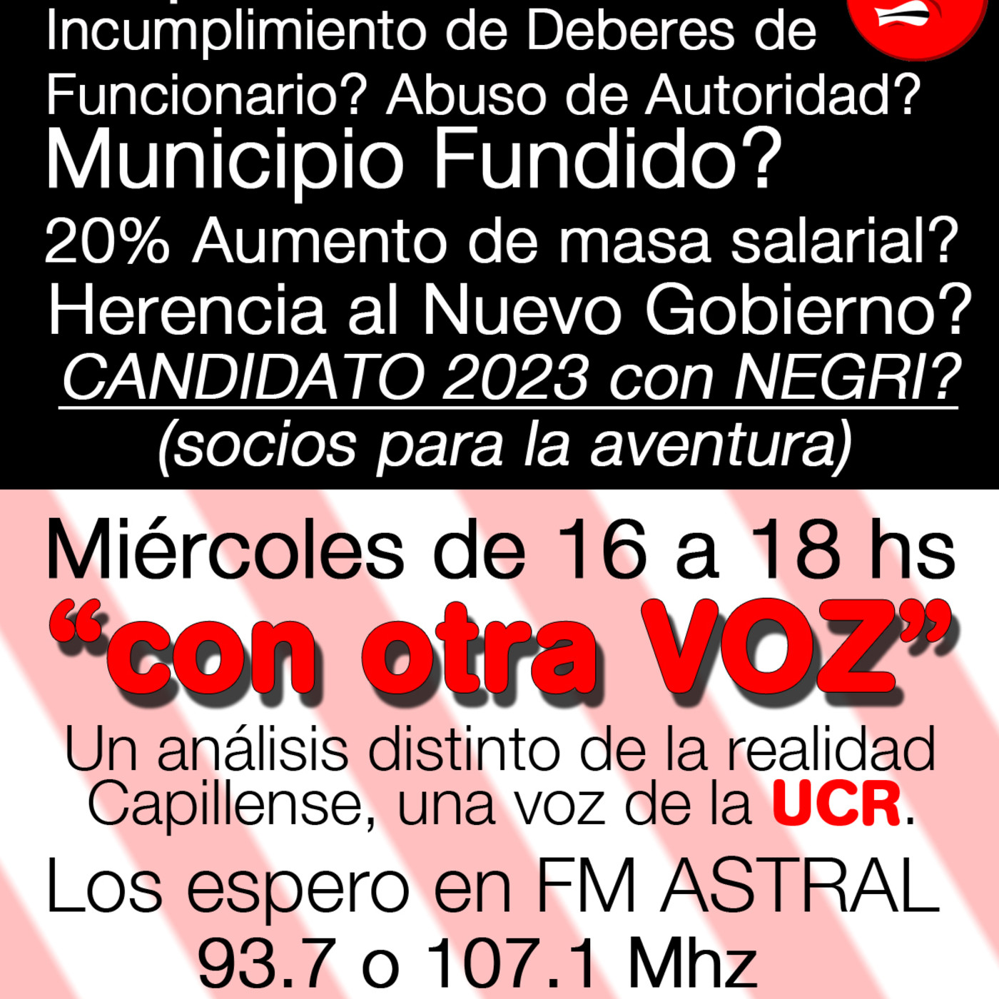 con otra VOZ