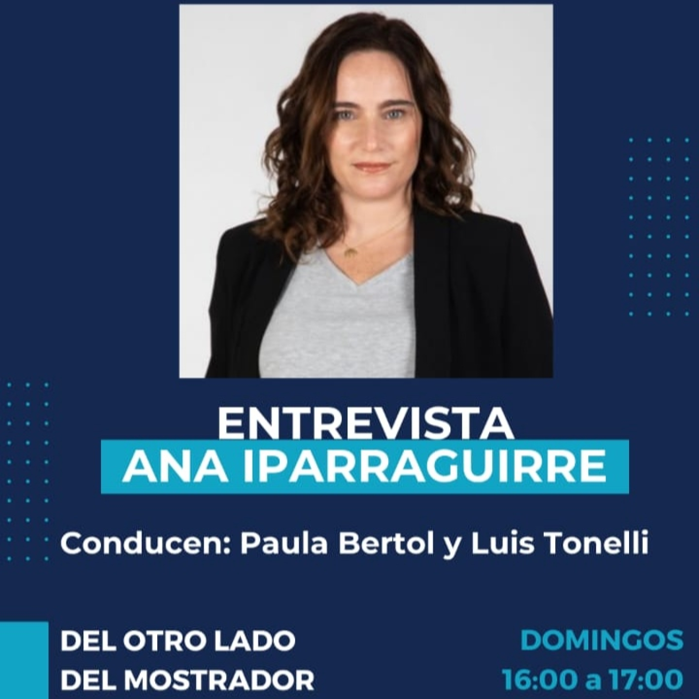 DEL OTRO LADO DEL MOSTRADOR 2024 - Episodio 13 (30/06) Entrevista a Ana Iparraguirre