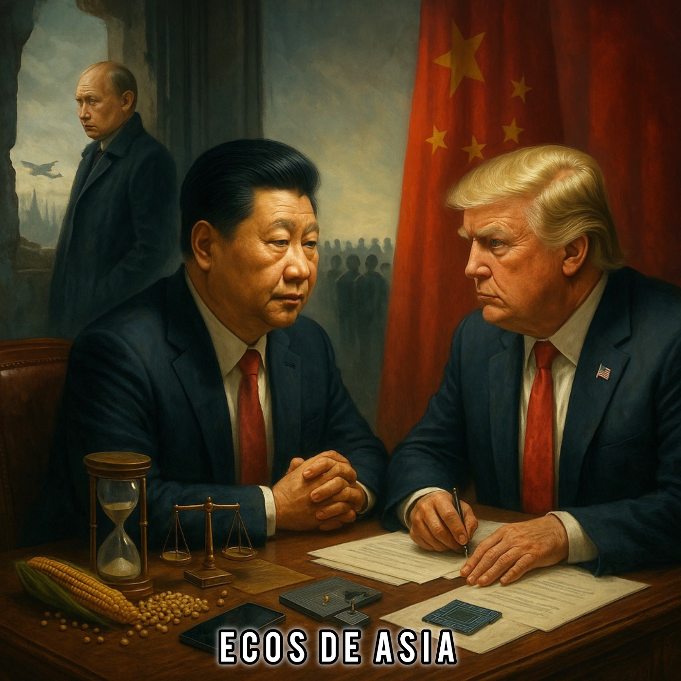 Putin ignora, Trump improvisa y China gana tiempo. Y el resto del mundo, en silencio - Episodio exclusivo para mecenas episode artwork