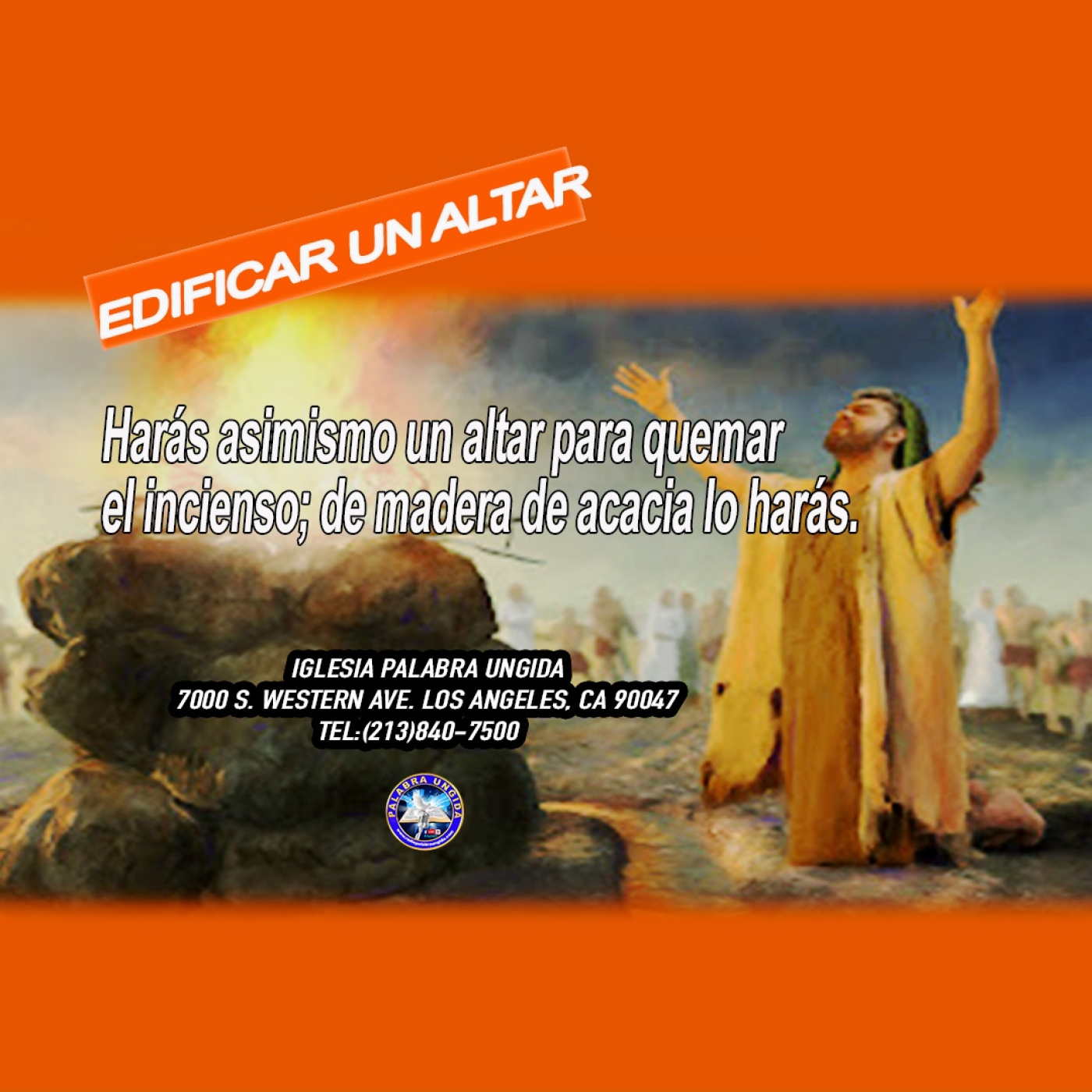 Edificar altar para nuestro Dios /Éxodo 30/1-7/Edgar Calderon / Palabra Ungida episode artwork