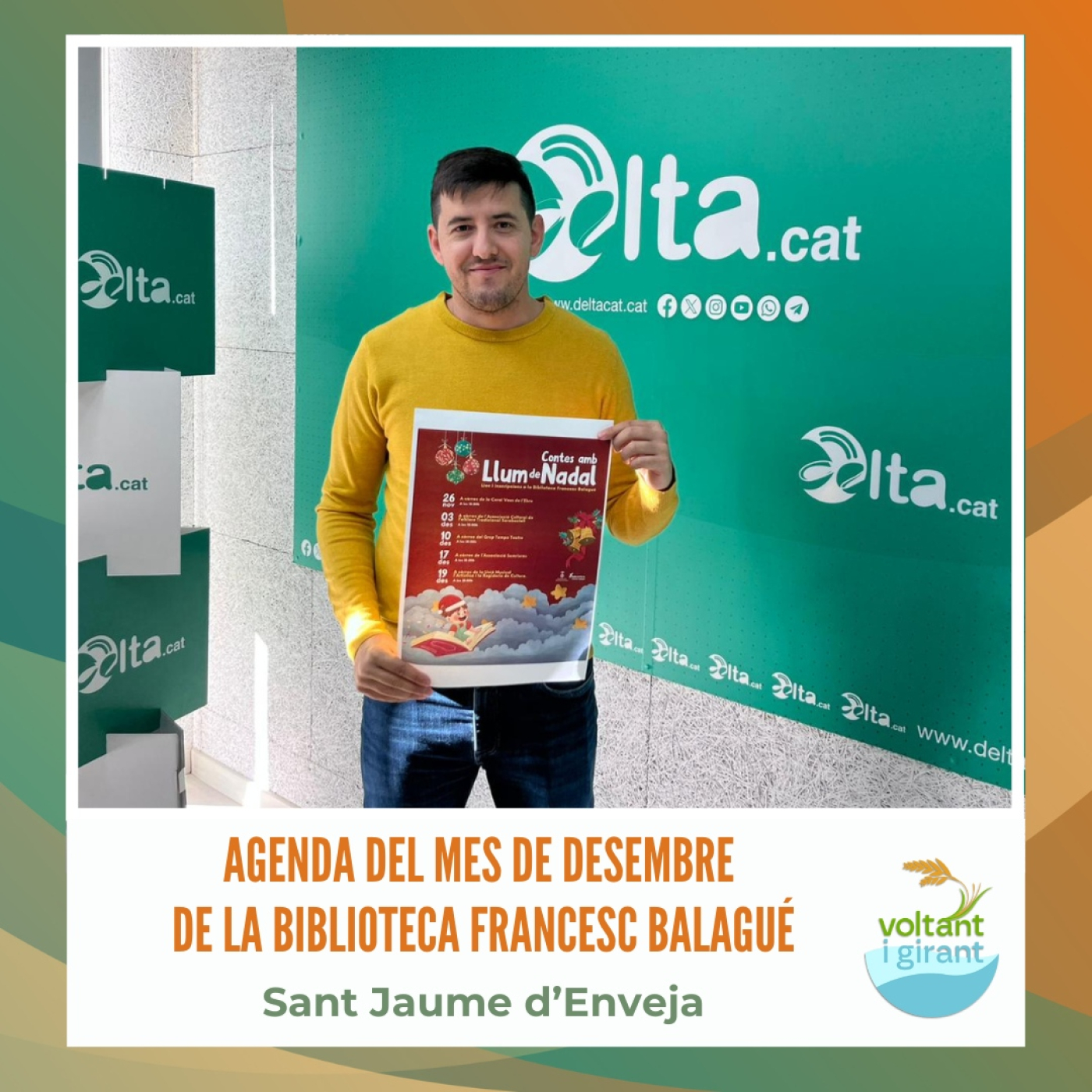Agenda del mes de desembre de la Biblioteca Francesc Balagué de Sant Jaume d’Enveja episode artwork