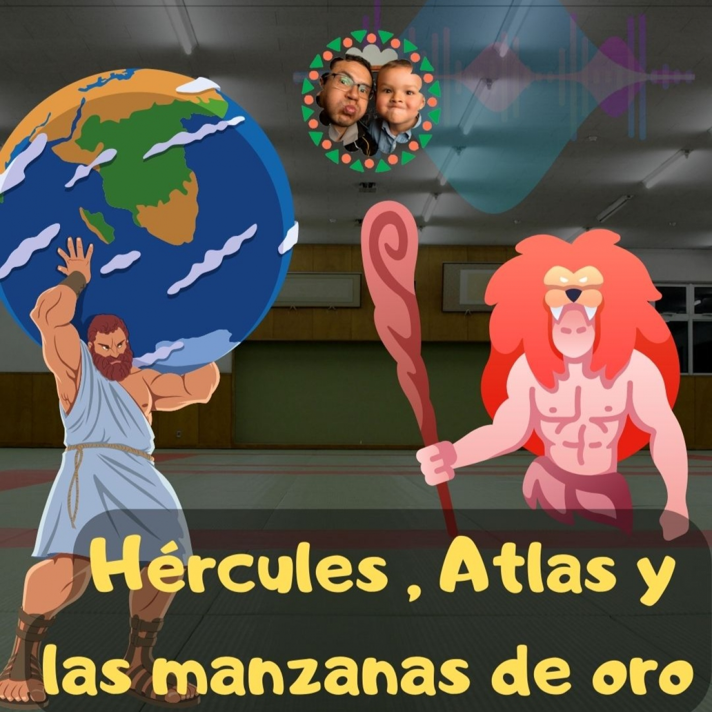 Hércules y Atlas en busca de las manzanas de oro
