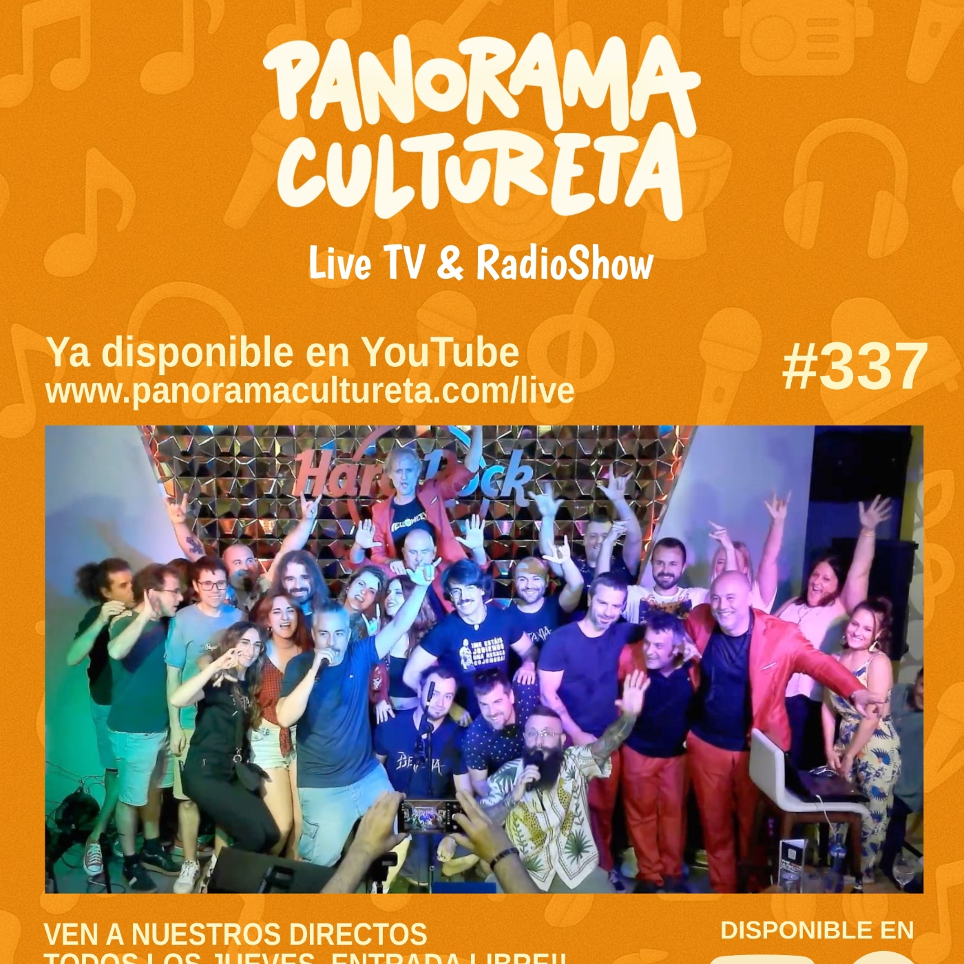 337º Panorama Cultureta, Ecoband, Betania, Loonies & Martis episode artwork