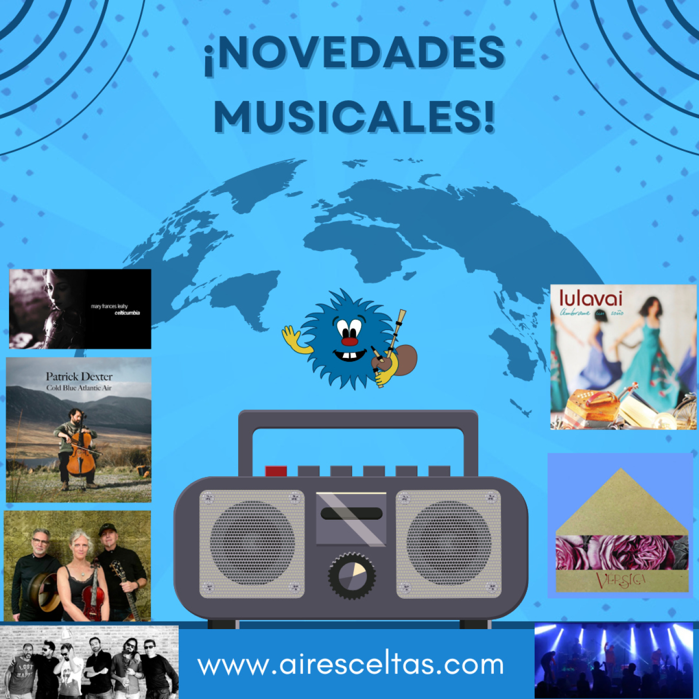 Aires Celtas 15-11-2025 - NOVEDADES MUSICALES episode artwork