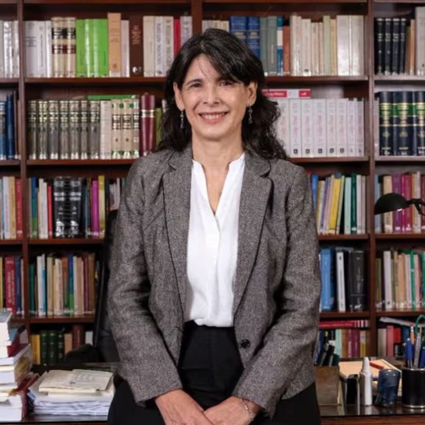 Dra. Alejandra García (Presidenta Electa del Colegio Público de Abogados de la Capital Federal) La Bisagra