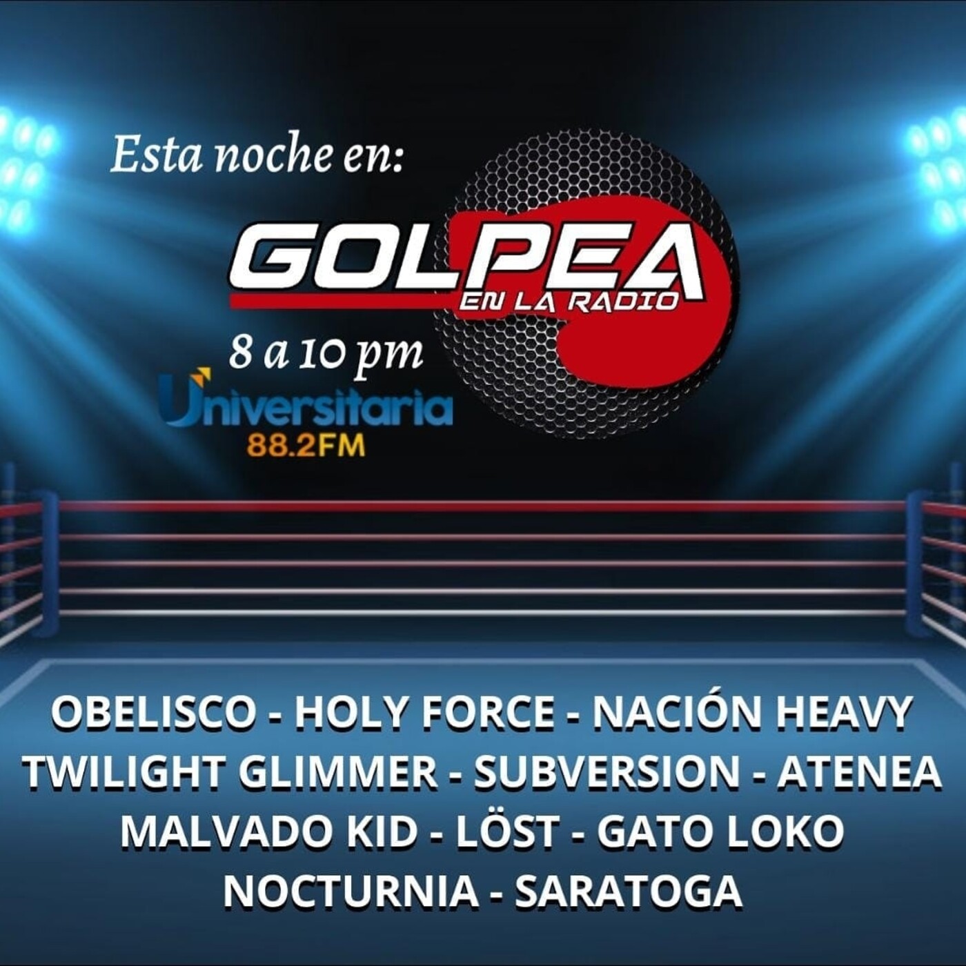 GOLPEA EN LA RADIO