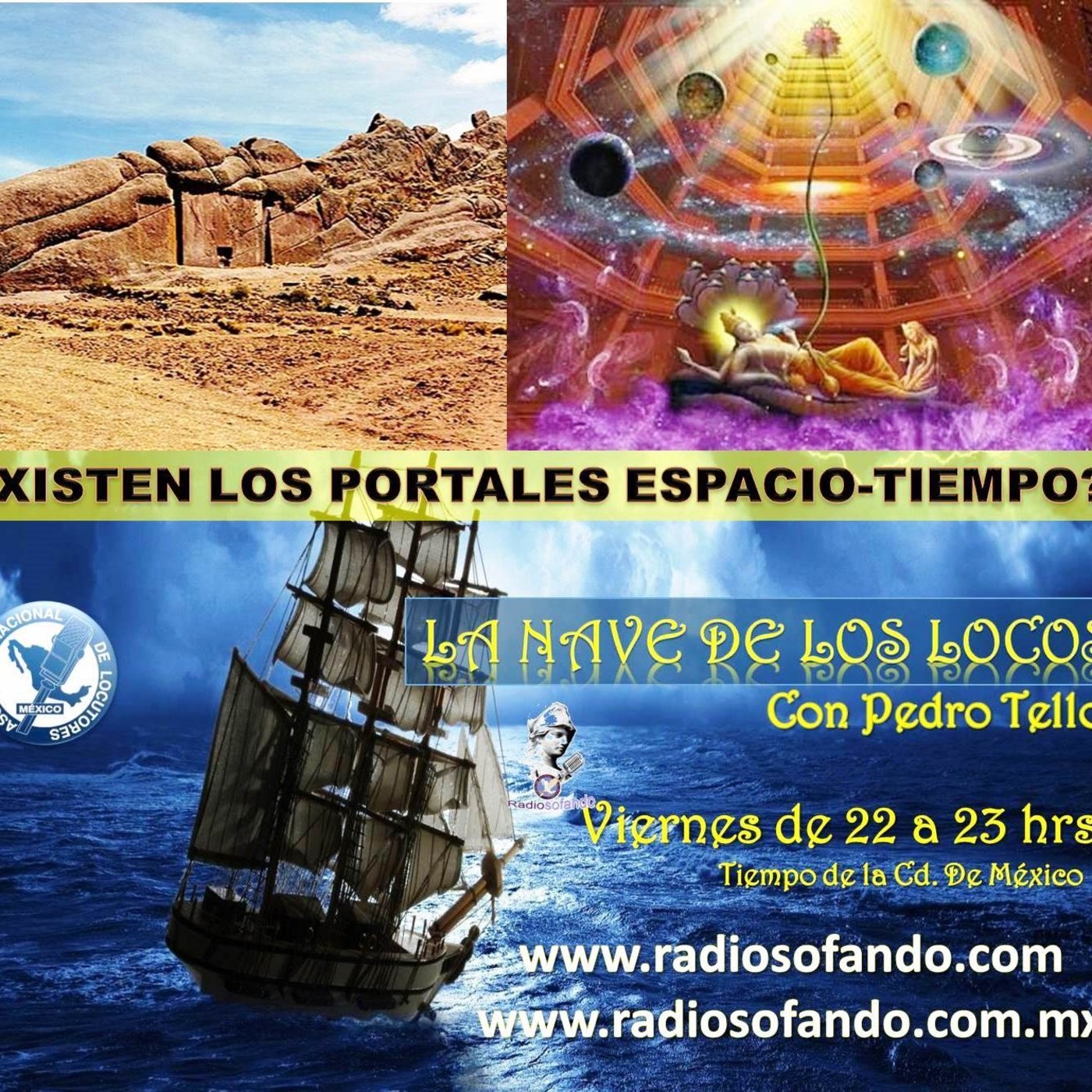 La Nave de los Locos_EXISTEN LOS PORTALES ESPACIO-TIEMPO_20-08-21 episode artwork