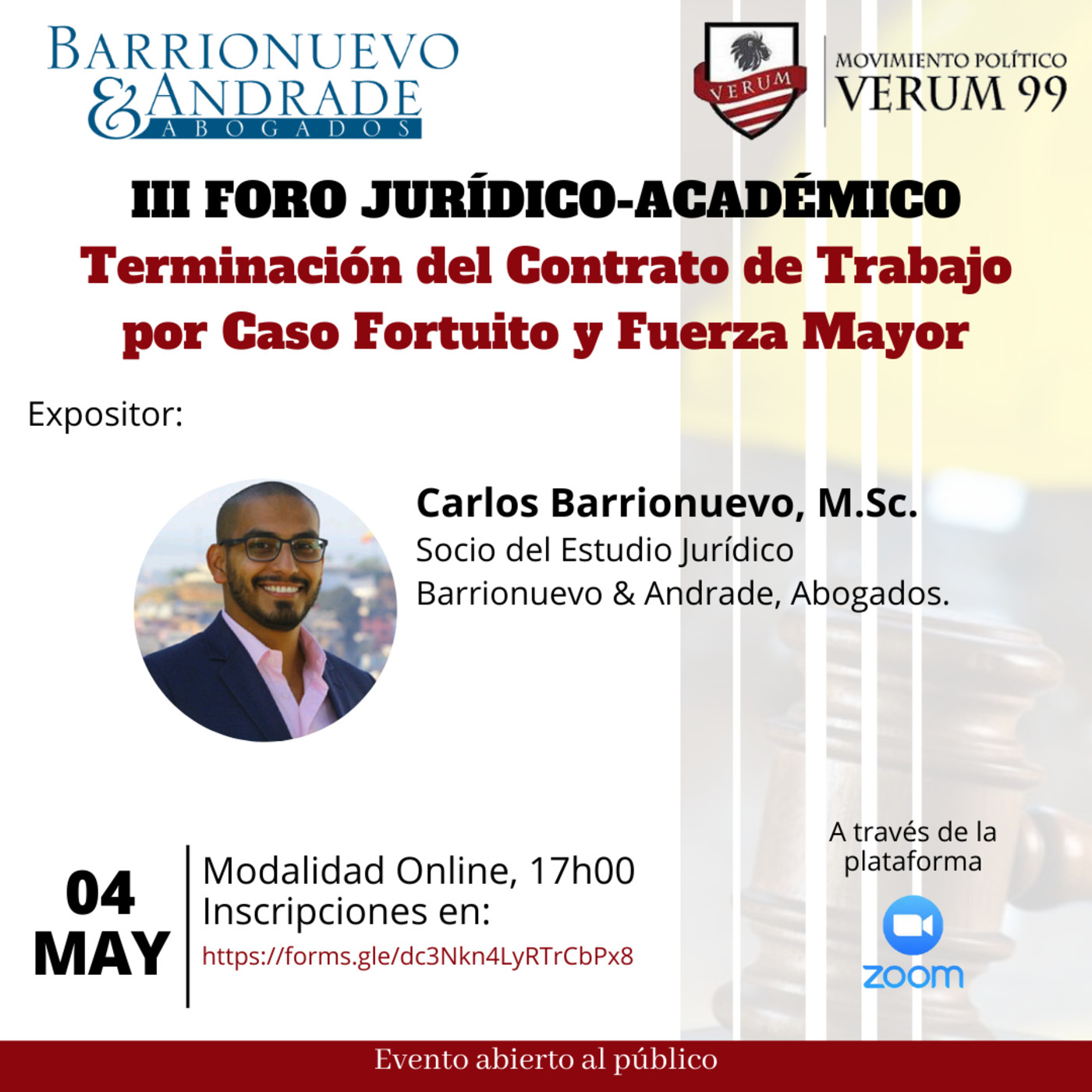 Eventos Jurídicos-Académicos