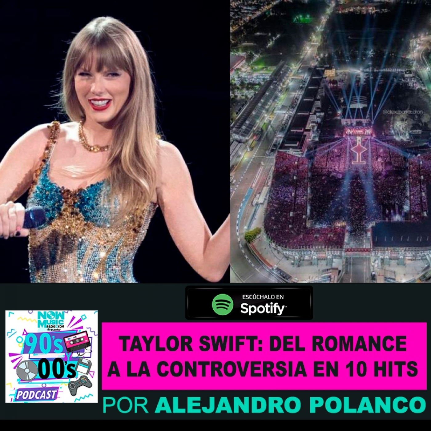 Taylor Swift: del romance a la controversia en 10 Hits.