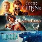 Archivo Ligero LODE 9x45 – Good Omens (Buenos Presagios) libro + Serie, Furia de Titanes (1981), Godzilla Rey de los Mon