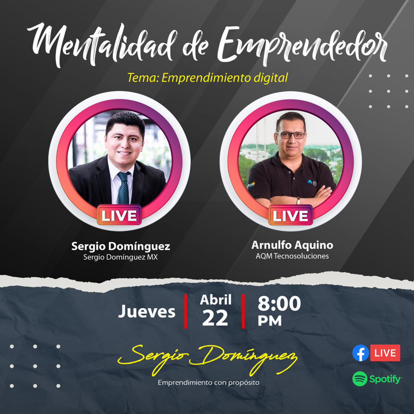 Mentalidad de Emprendedor - Sergio Dominguez MX